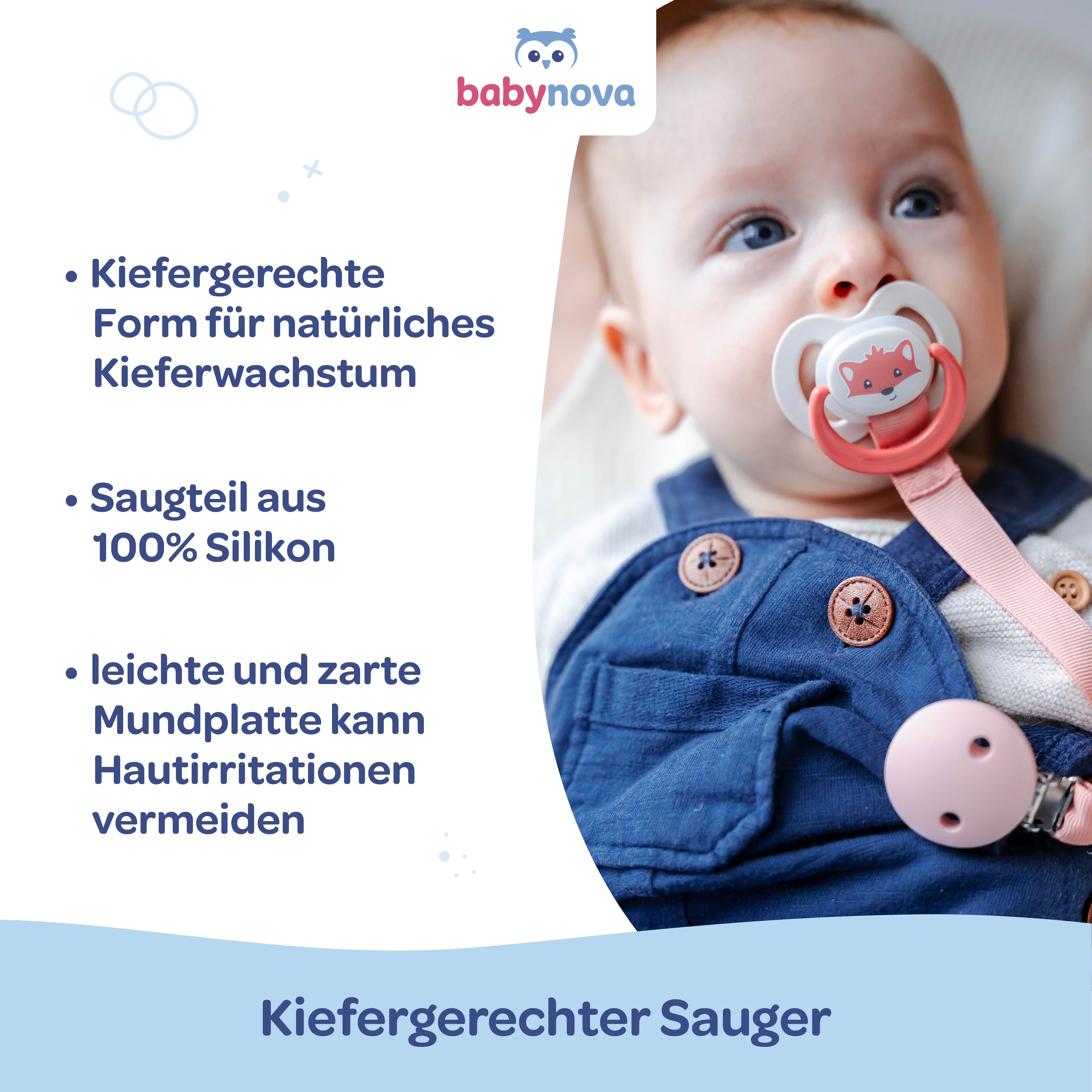 Schnuller Set Katze & Hund Gr. 3