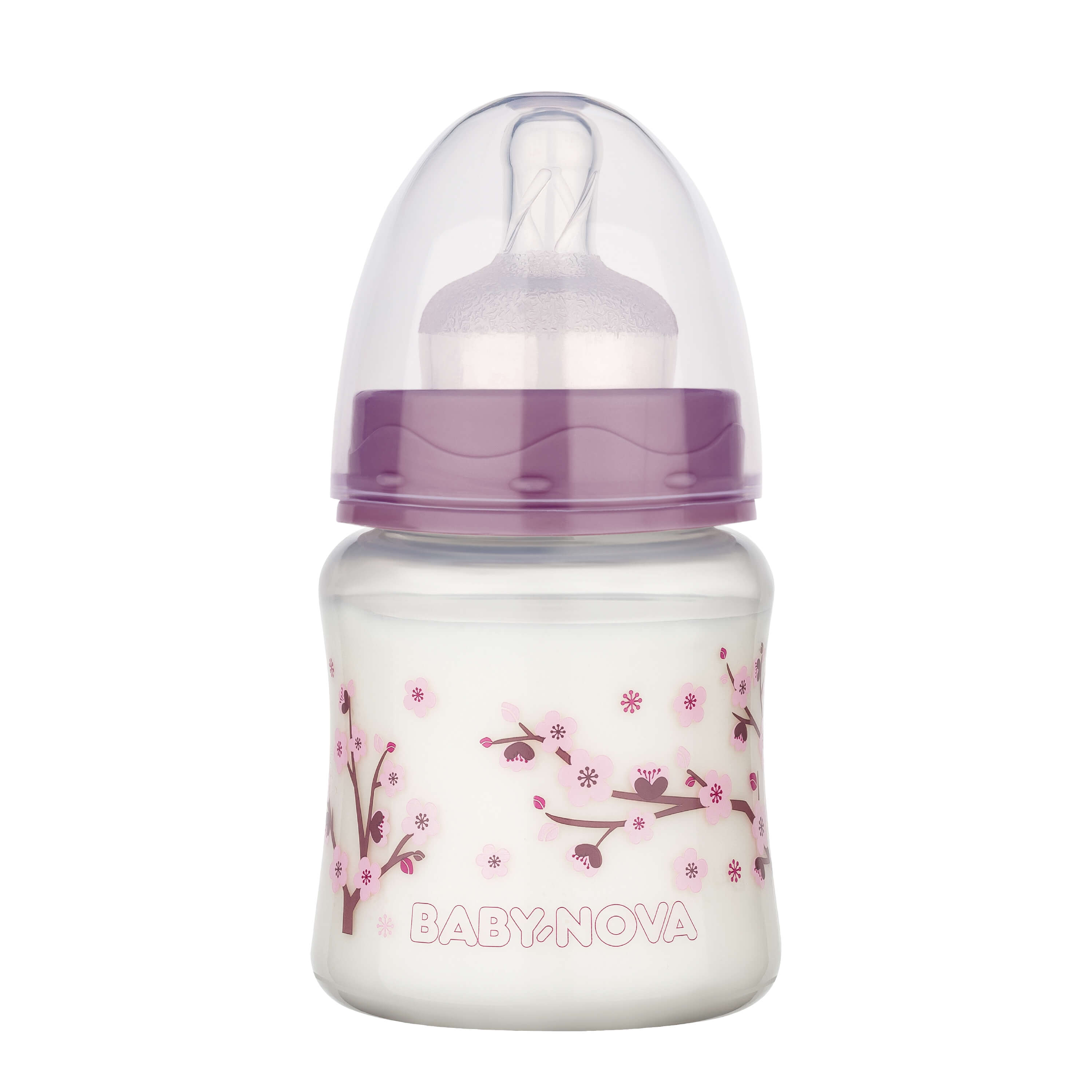 Feeding bottle 150ml wideneck cherry blossom