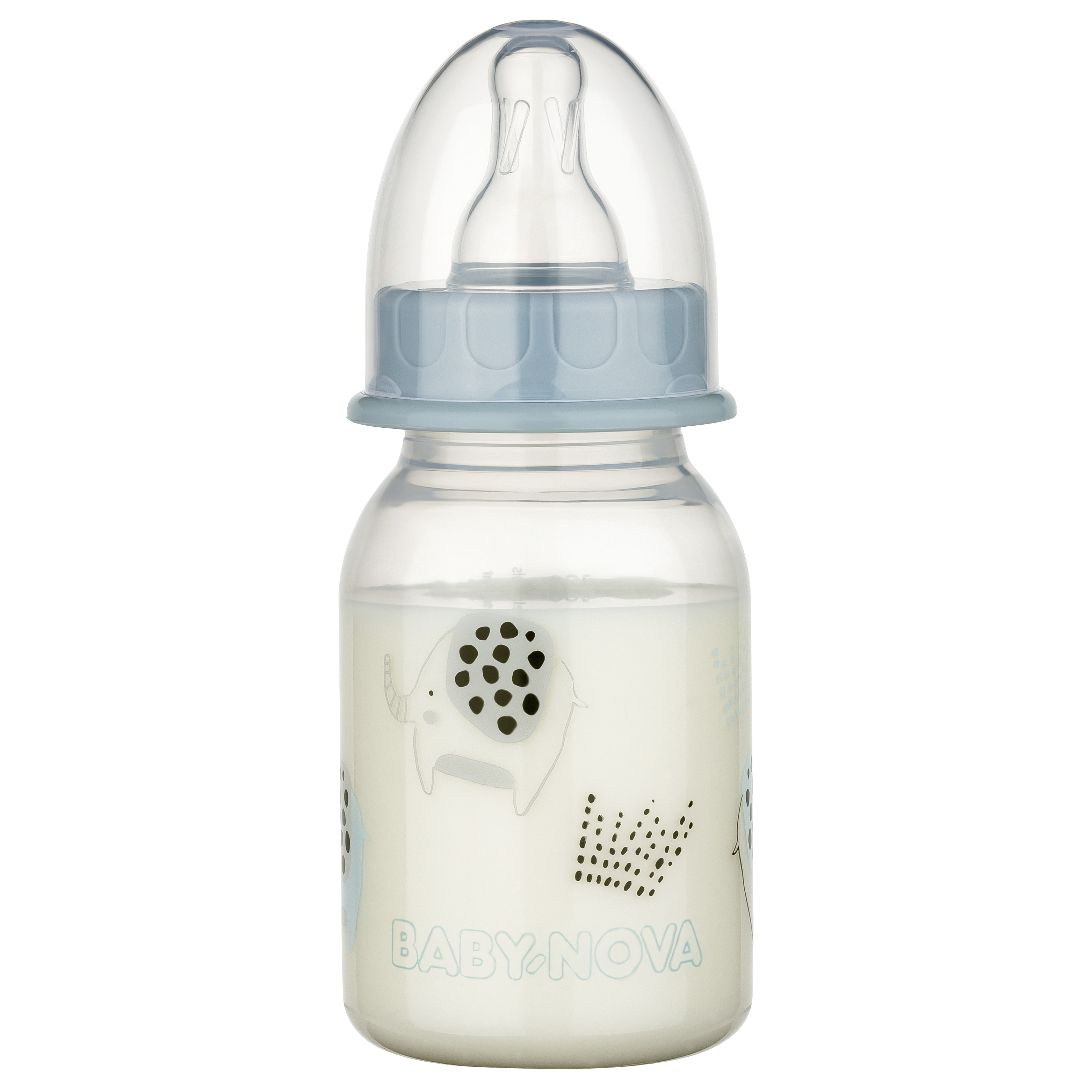 120 ml Standard Babyflasche - Elefanten
