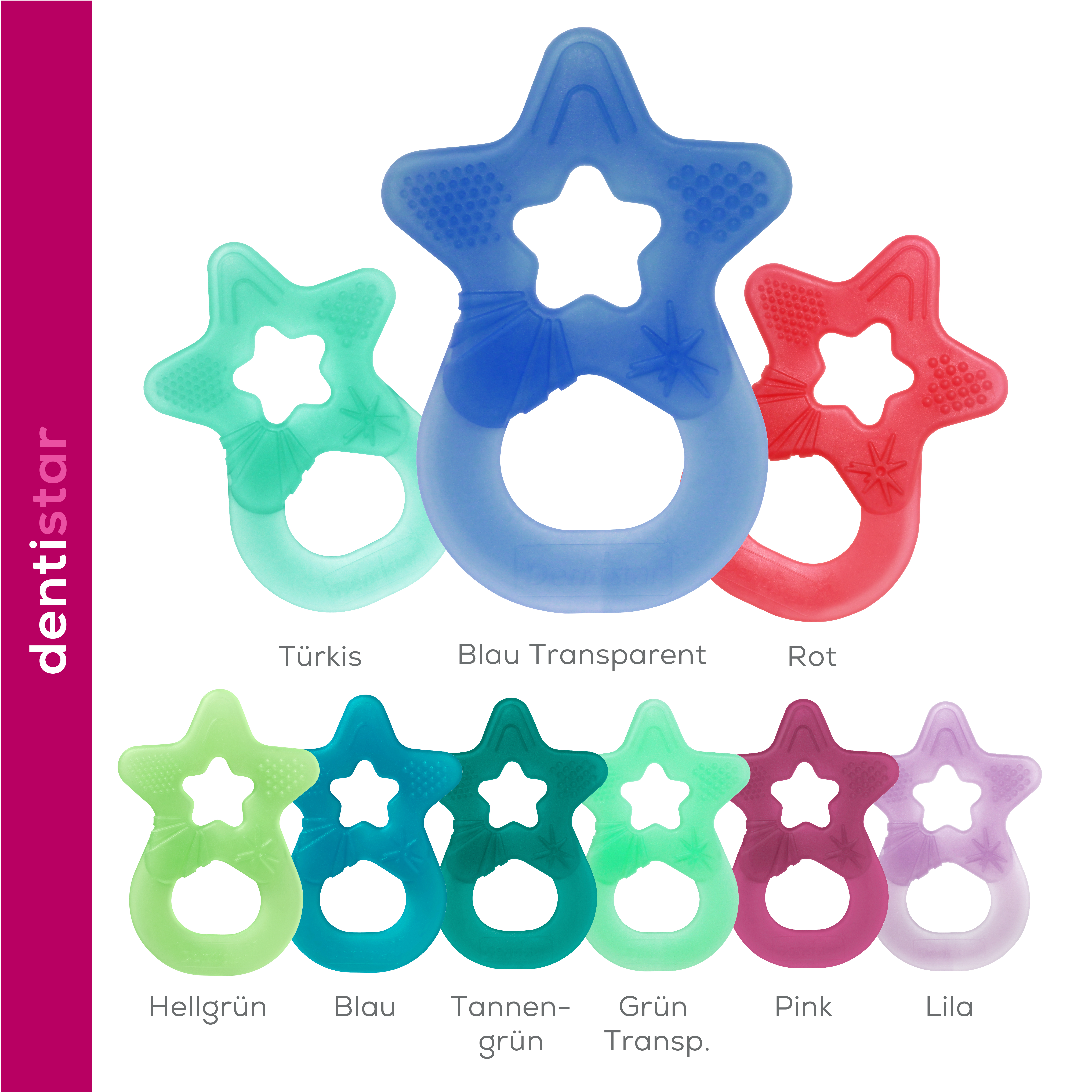 Star Teether - Royal Blue