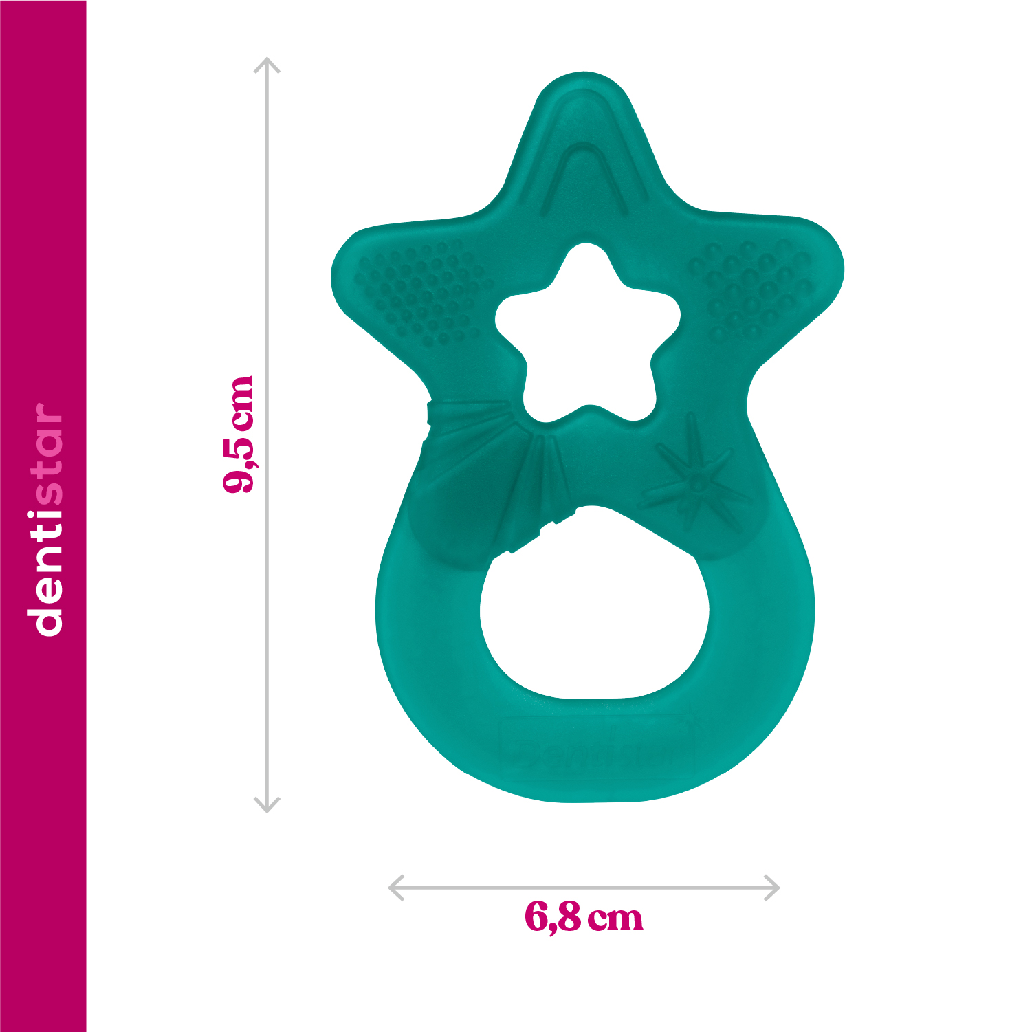 Star Teether - Mint Green