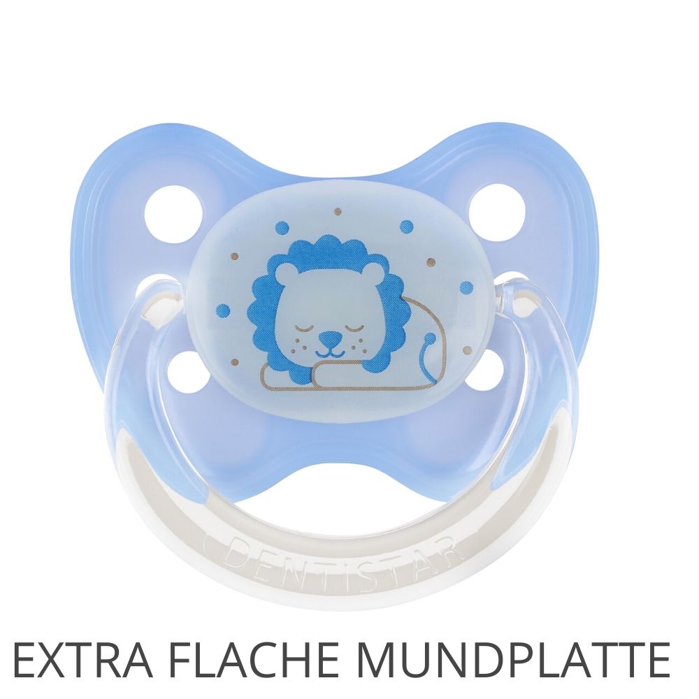 Flat Shield Night Schnuller Löwe Gr. 3 Flat Shield Night Schnuller Löwe Gr. 3