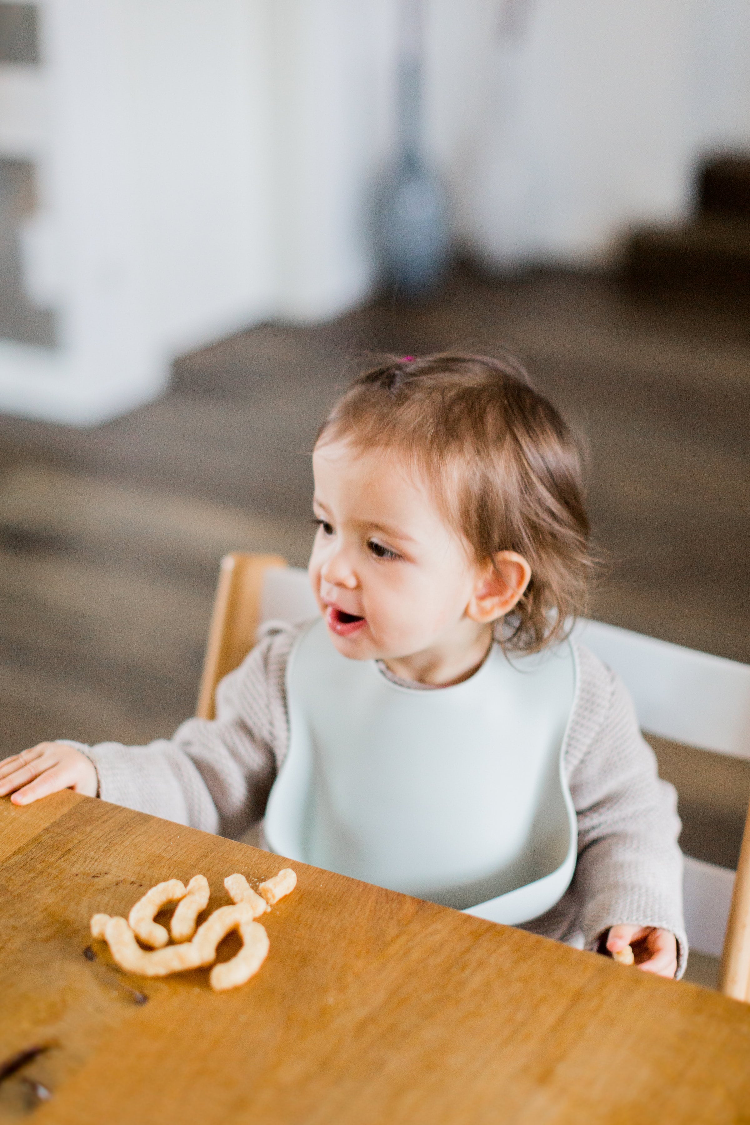 Kindsgut Silikonlätzchen Hellgrau Kindsgut Silikonlätzchen Hellgrau