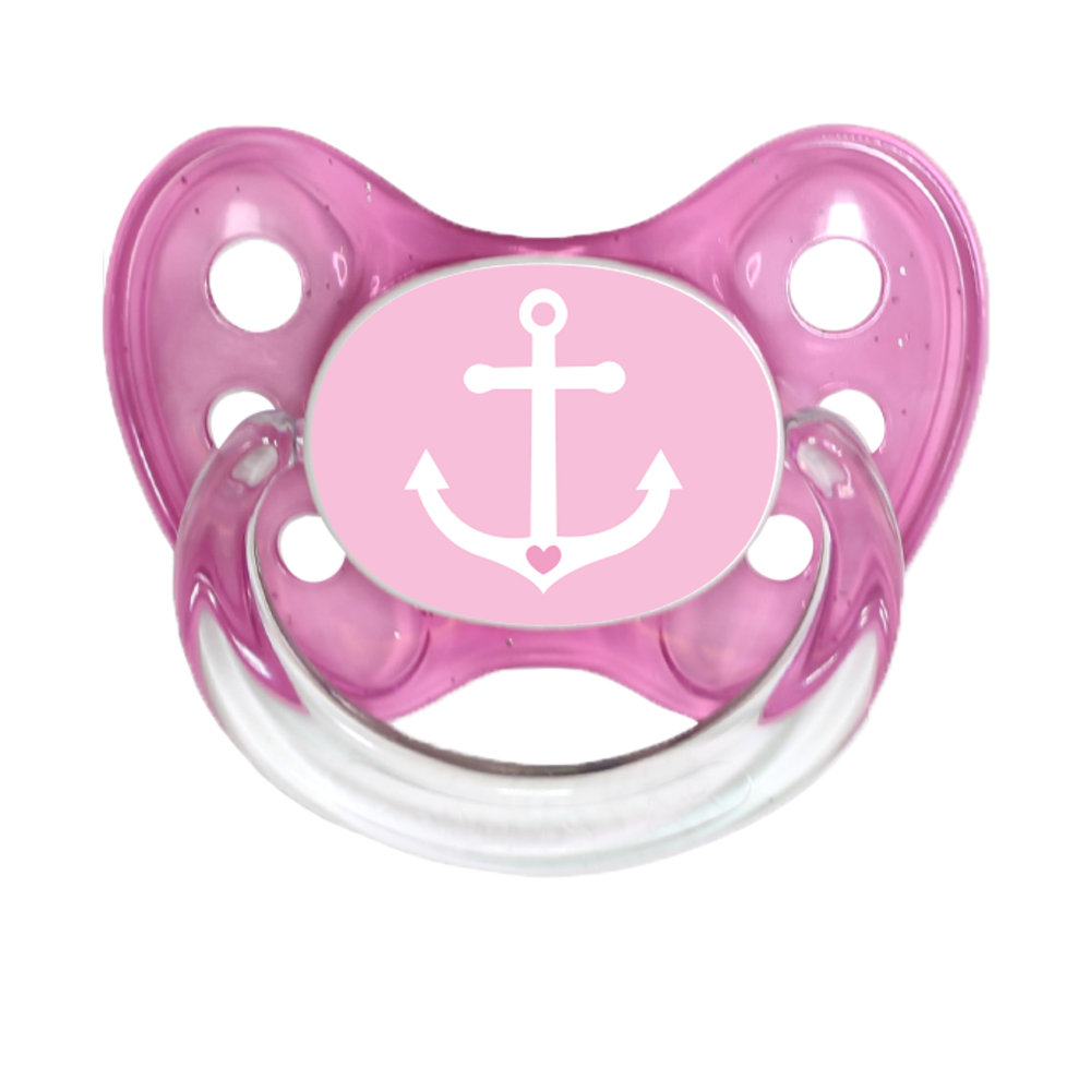 Soother Anchor pink
