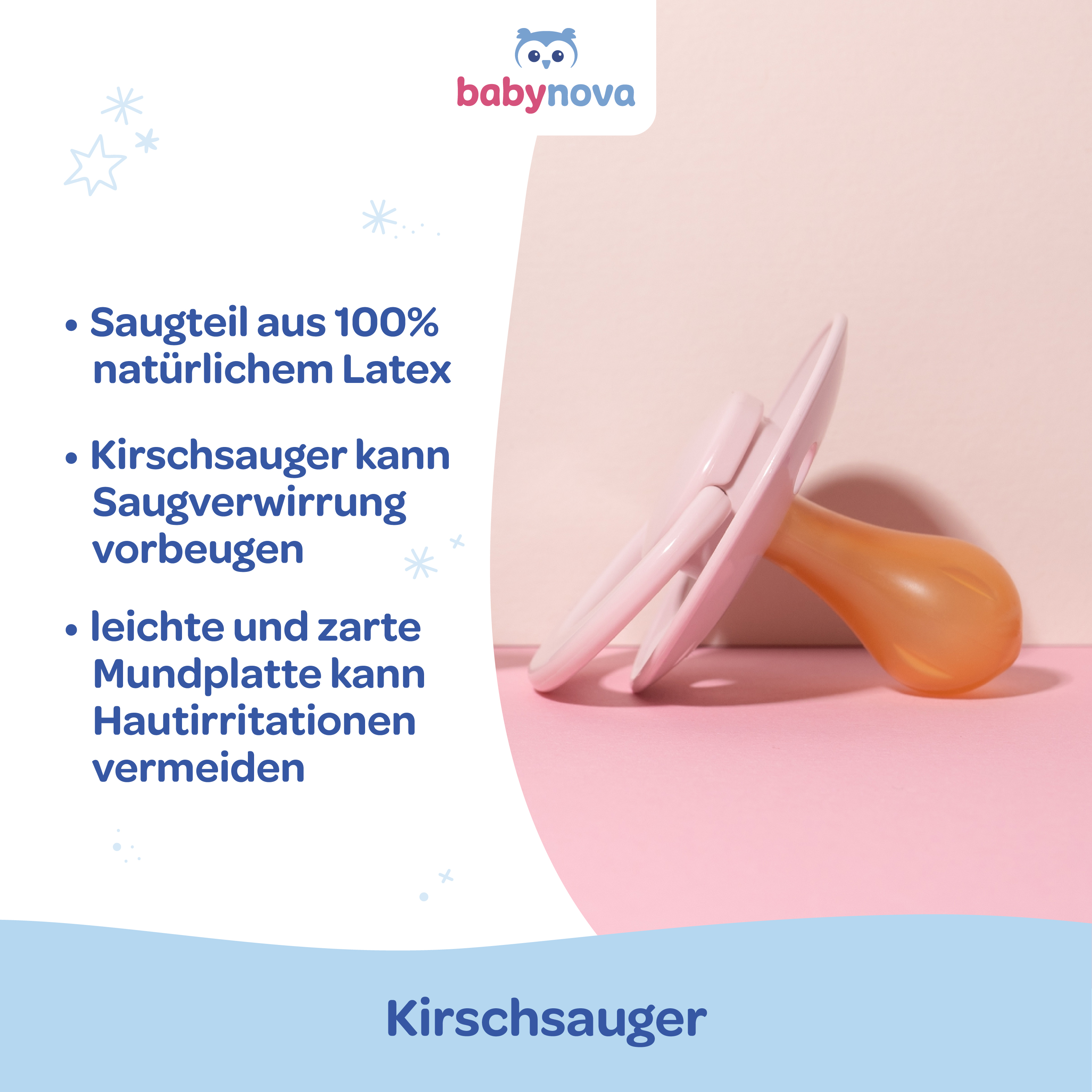 Kirschschnuller Latex Grau