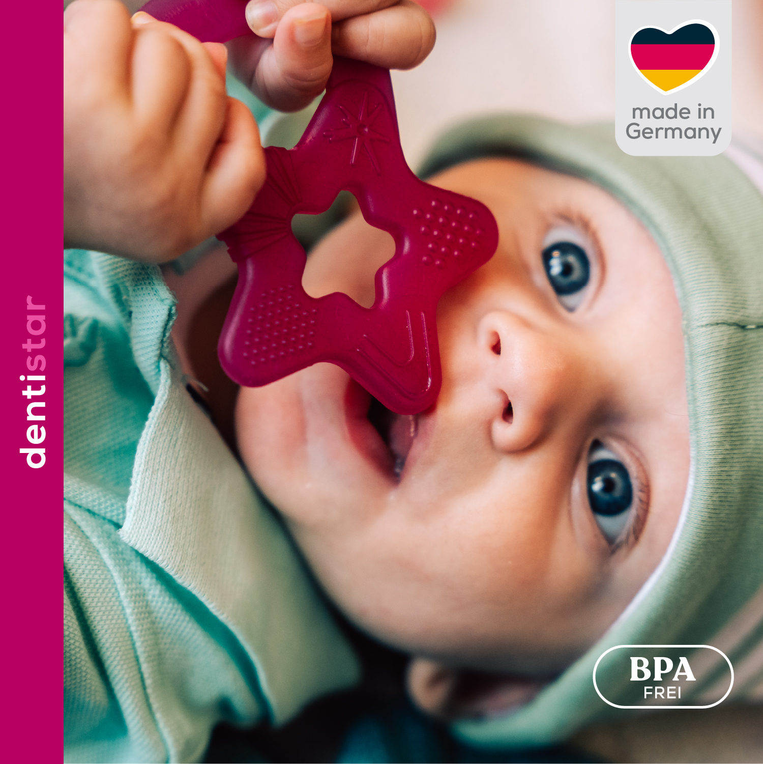 Star Teether - Turquoise