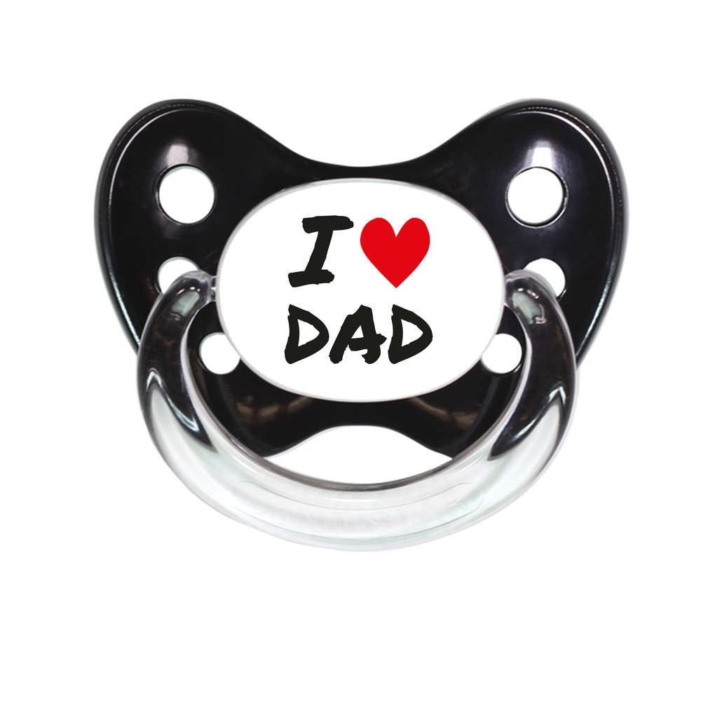 Soother I love Dad black