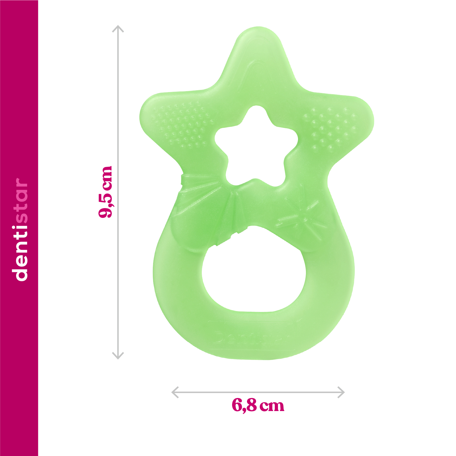 Star Teether - Light Green