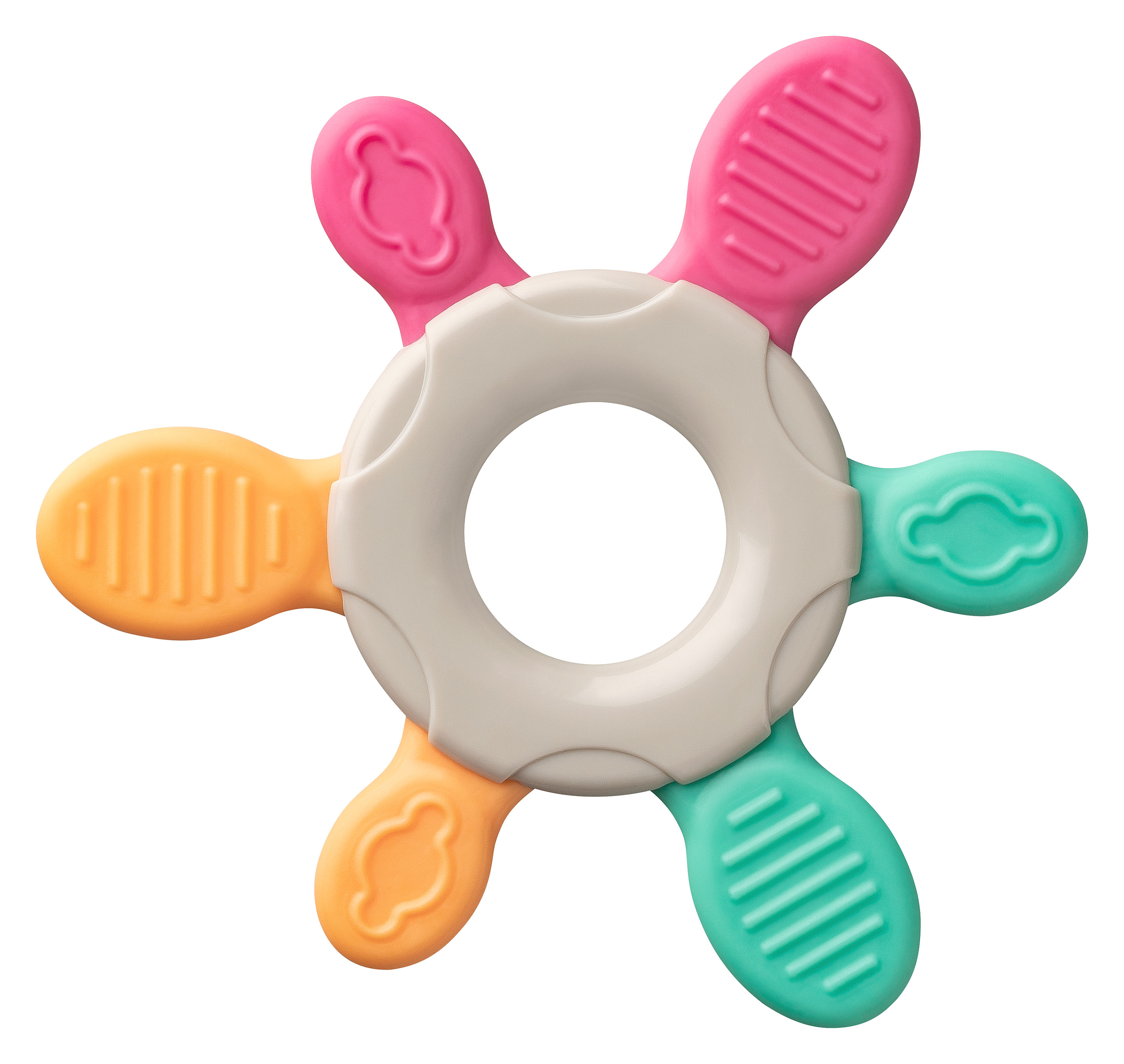 Baby's first teether pink