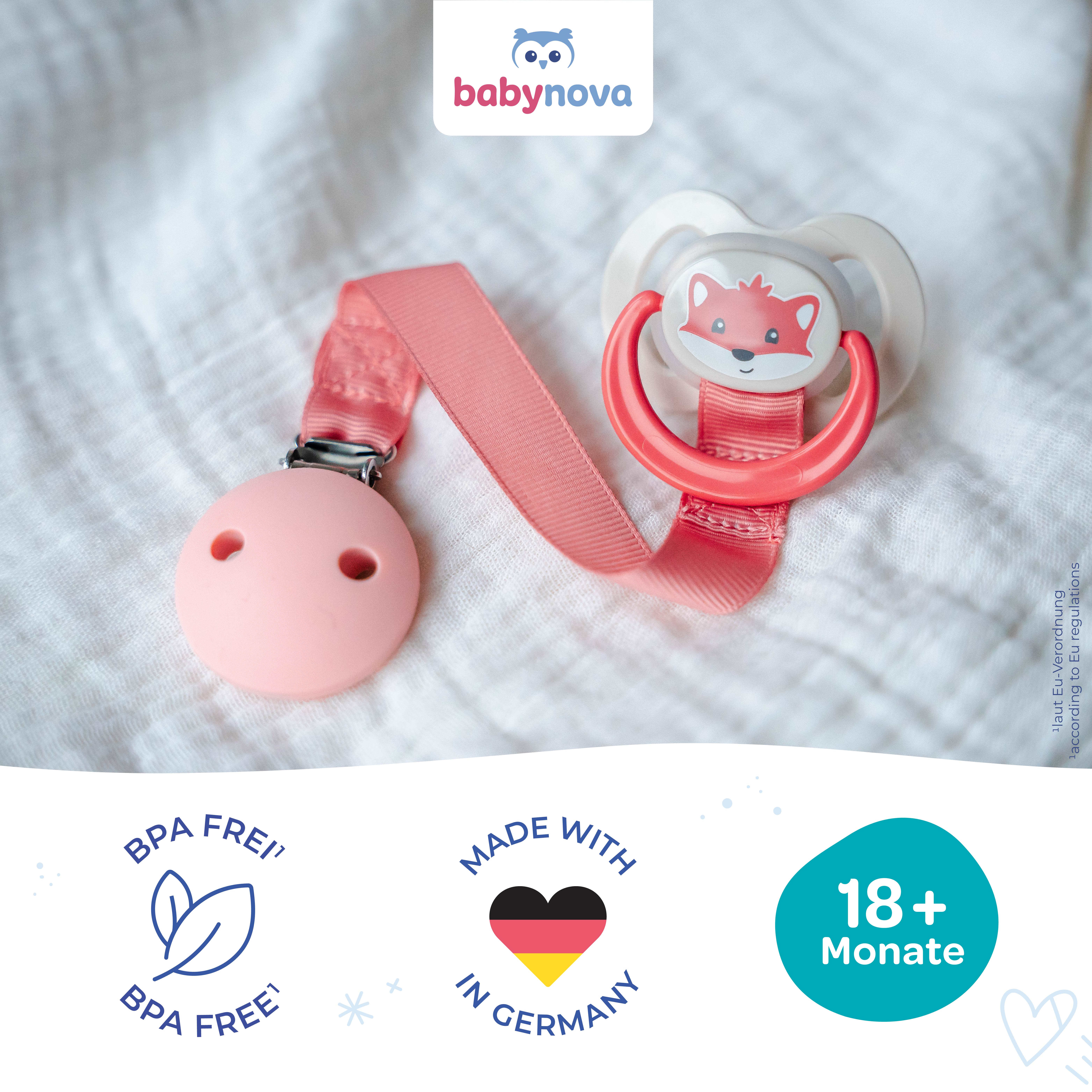 Schnuller Set Katze & Hund Gr. 3