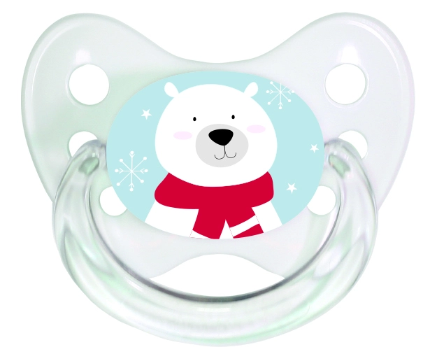 Soother Set Polar Bear and Bunny
