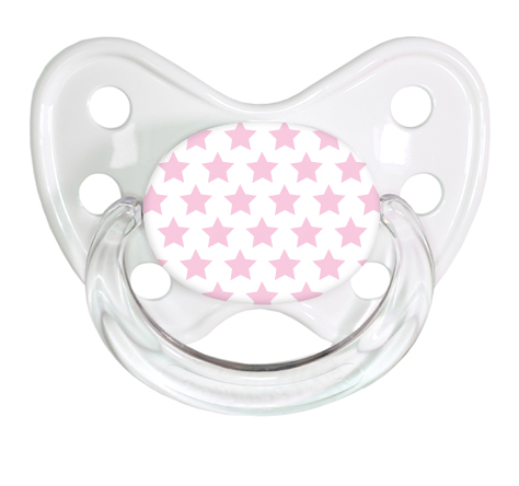 Soother Set size 3 Bicycle & Stars