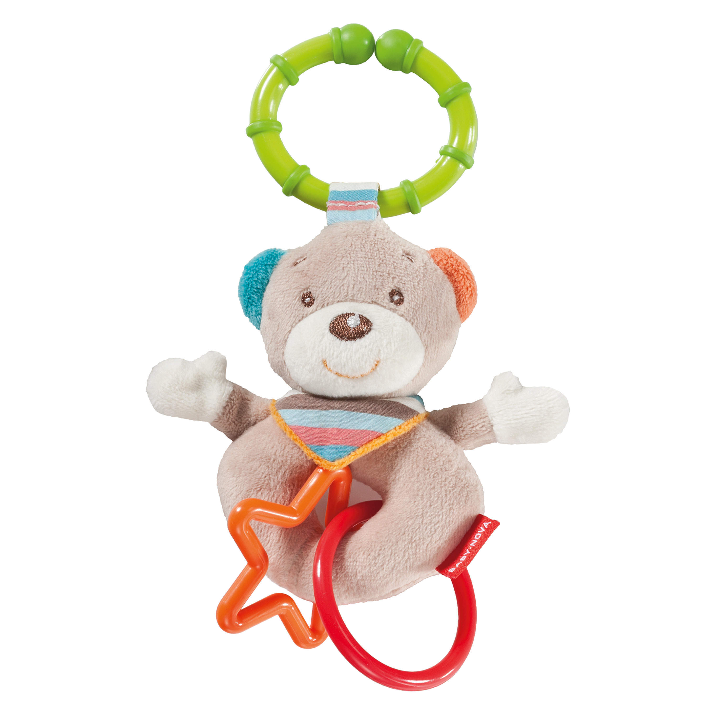 Rattle Clip Bear