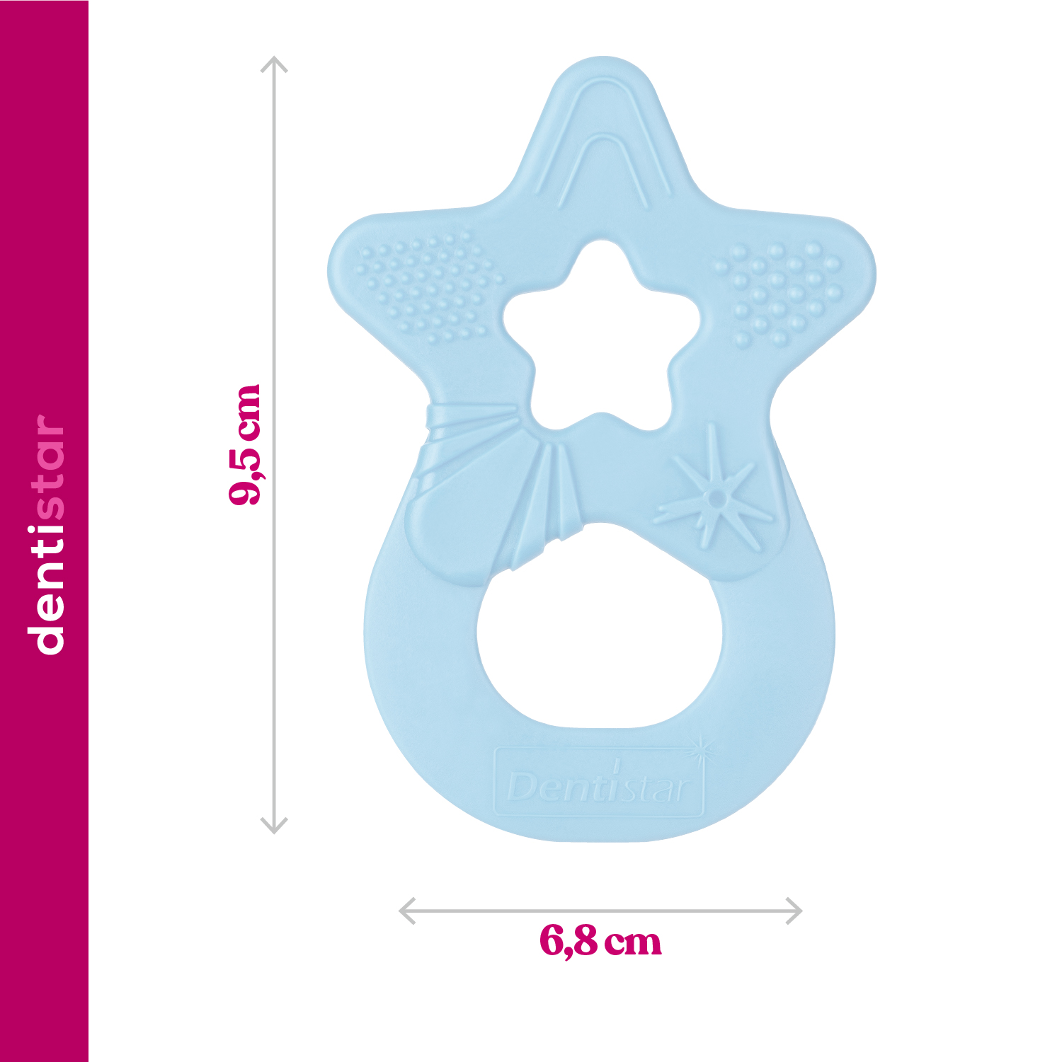 Star Teether - Light Blue