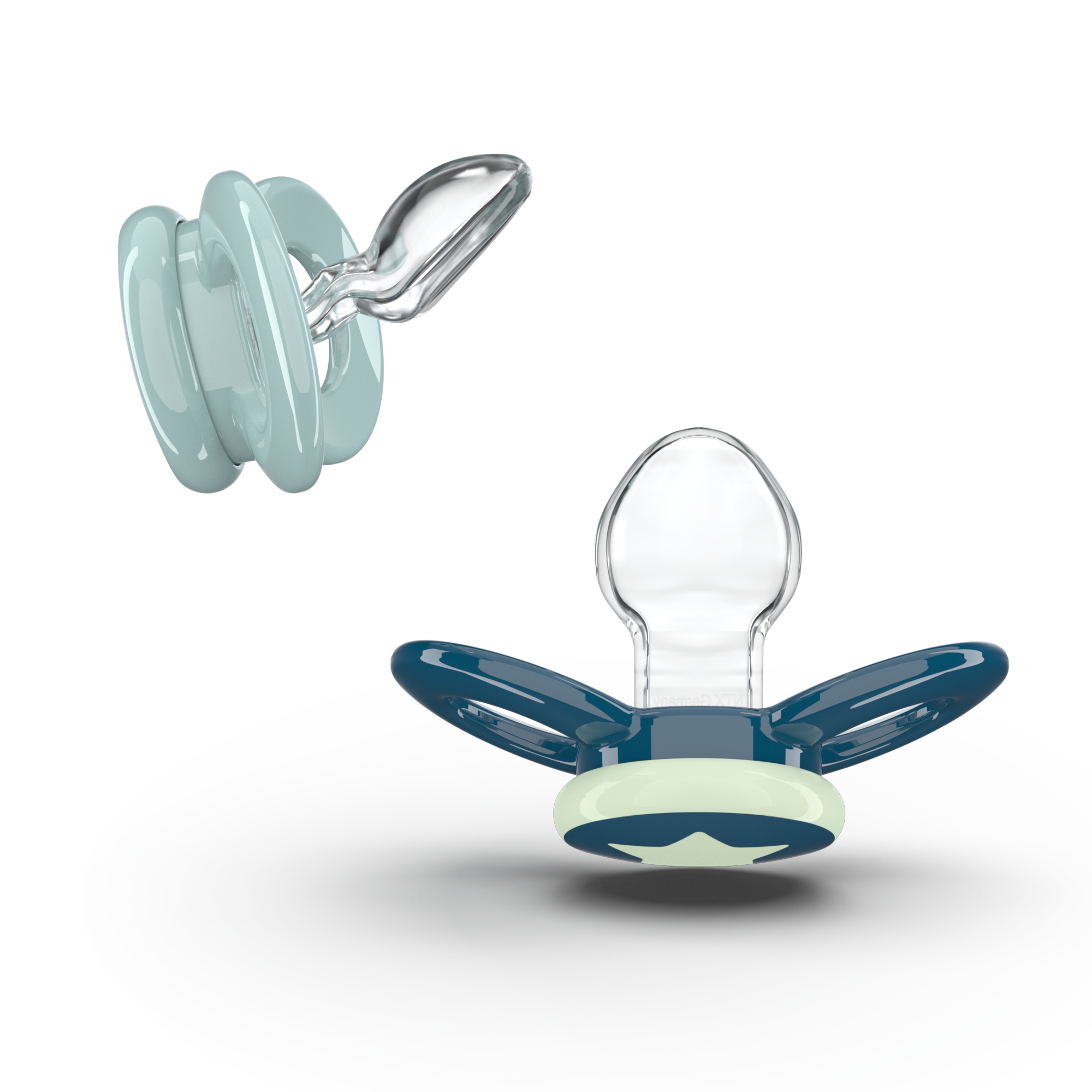 Day & Night Beruhigungssauger +14 Monate Himmelblau/Blauer Stern Day & Night Beruhigungssauger +14 Monate Himmelblau/Blauer Stern