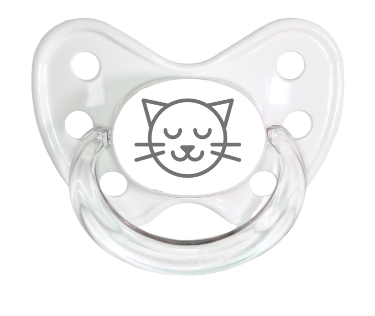 Schnuller Motiv Katze