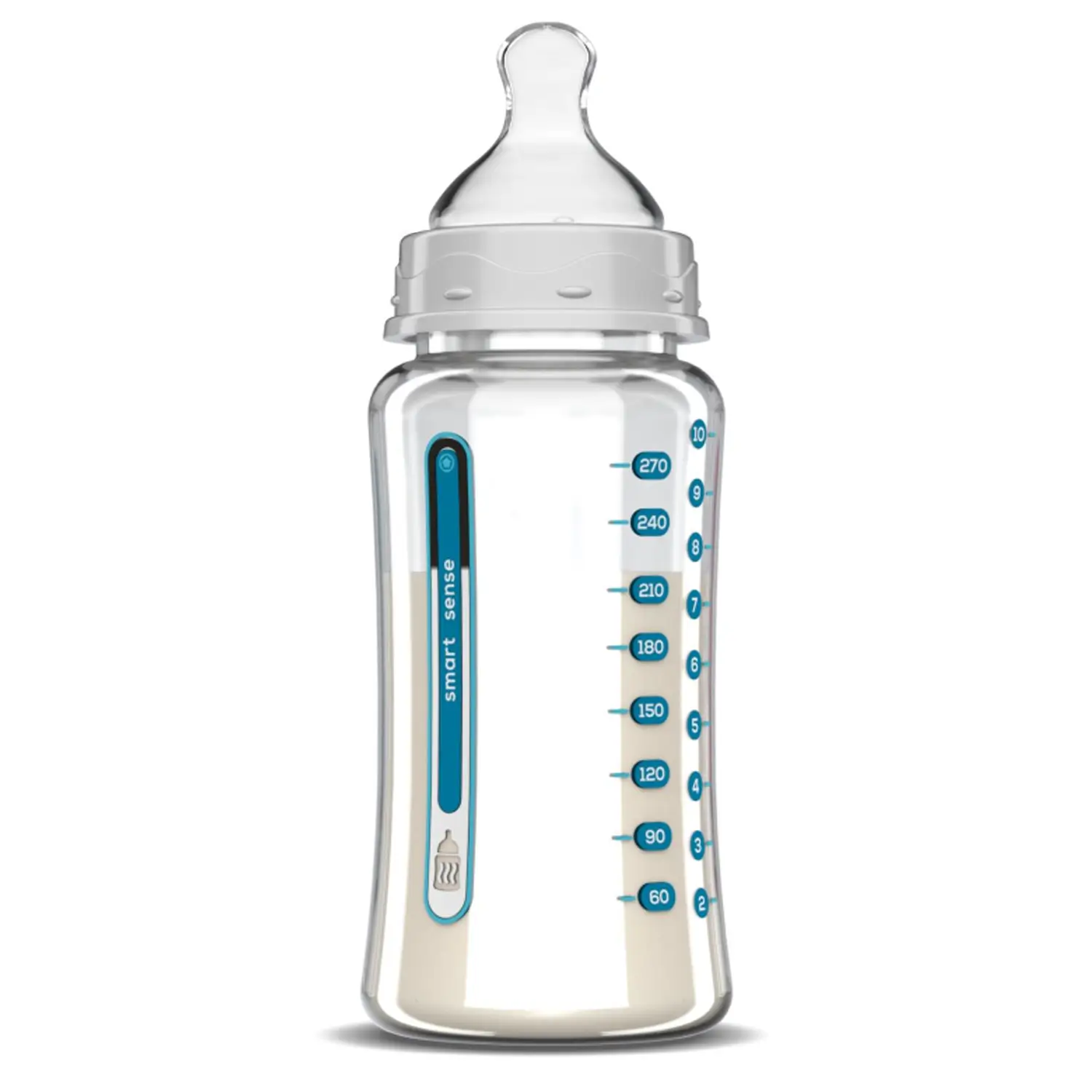 Babyflasche mit Skalierung