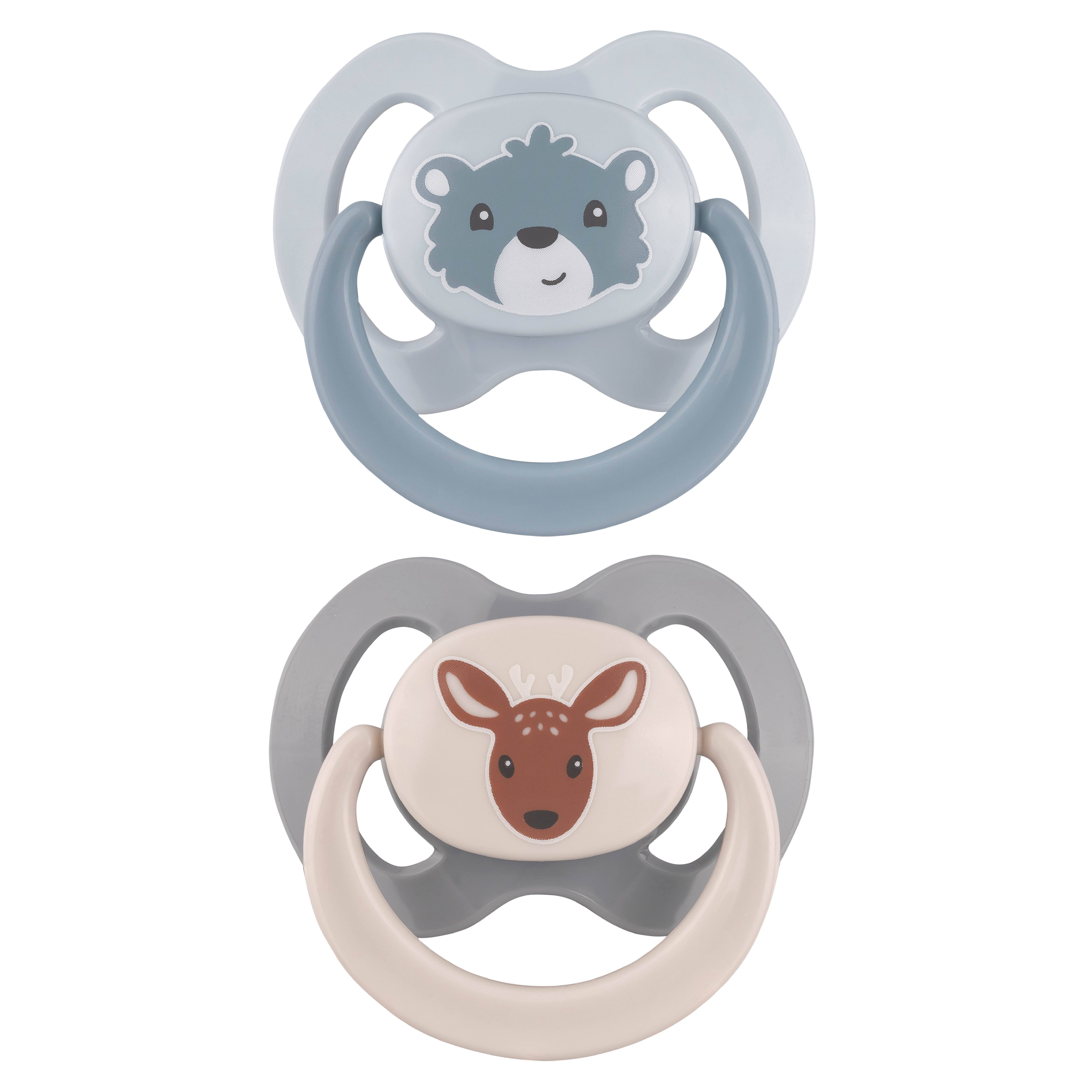 Schnuller Set Reh & Bär Gr. 3