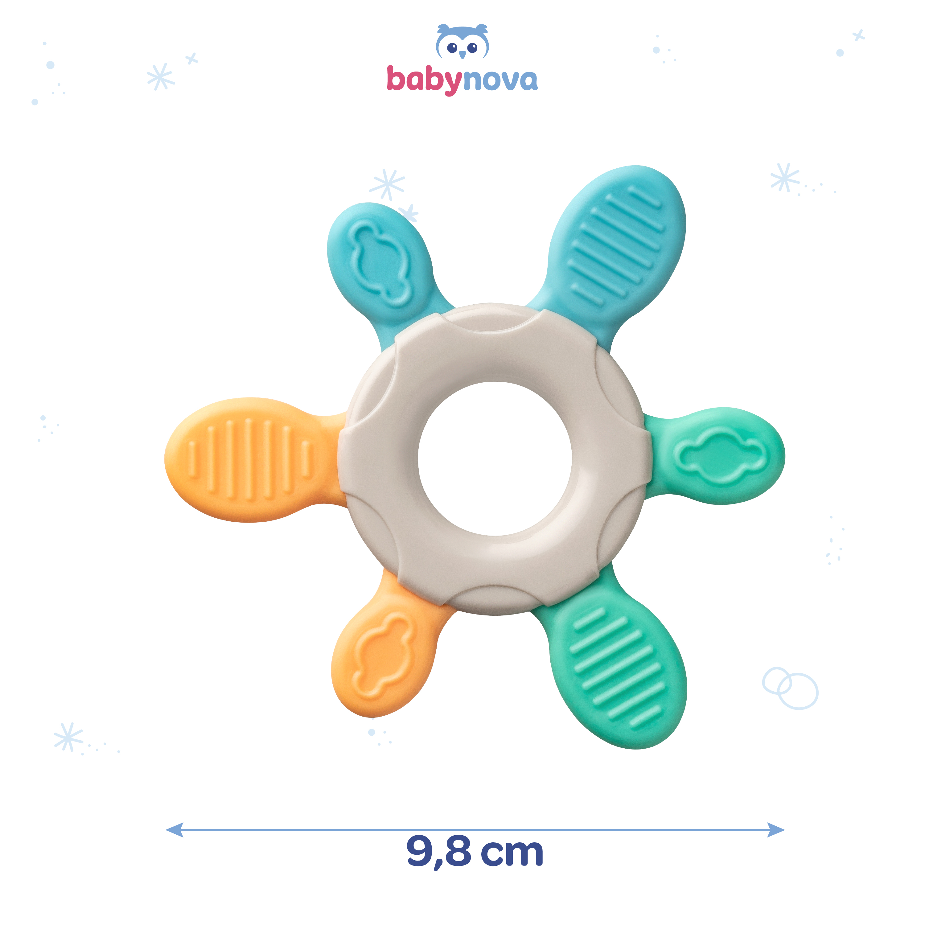 Baby Teether - Blue