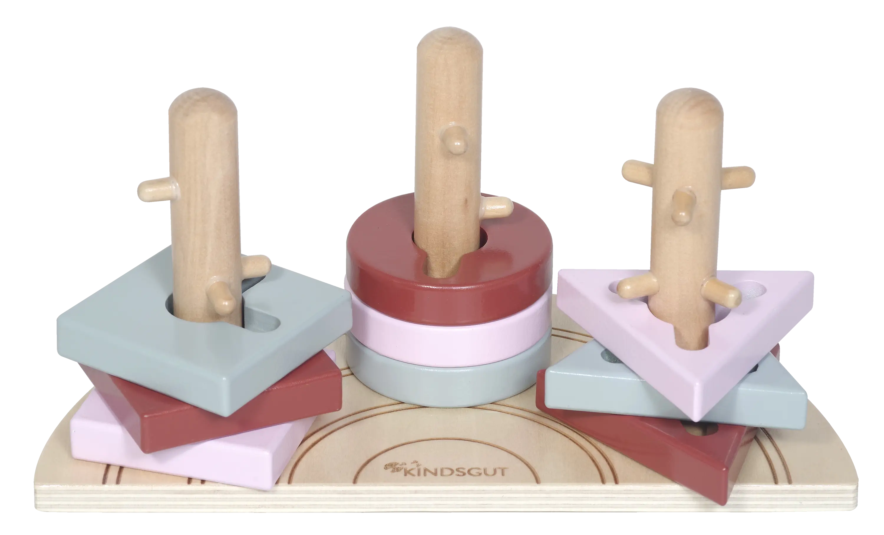 Kindsgut Rainbow Puzzle Steckpuzzle aus Holz