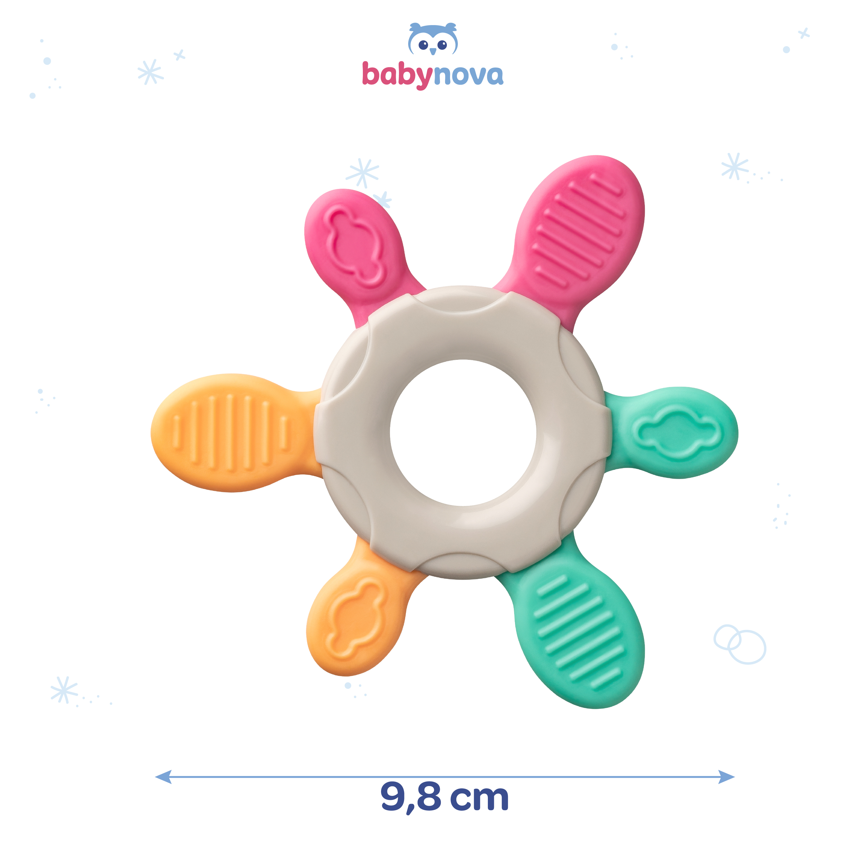 Baby Teether - Pink
