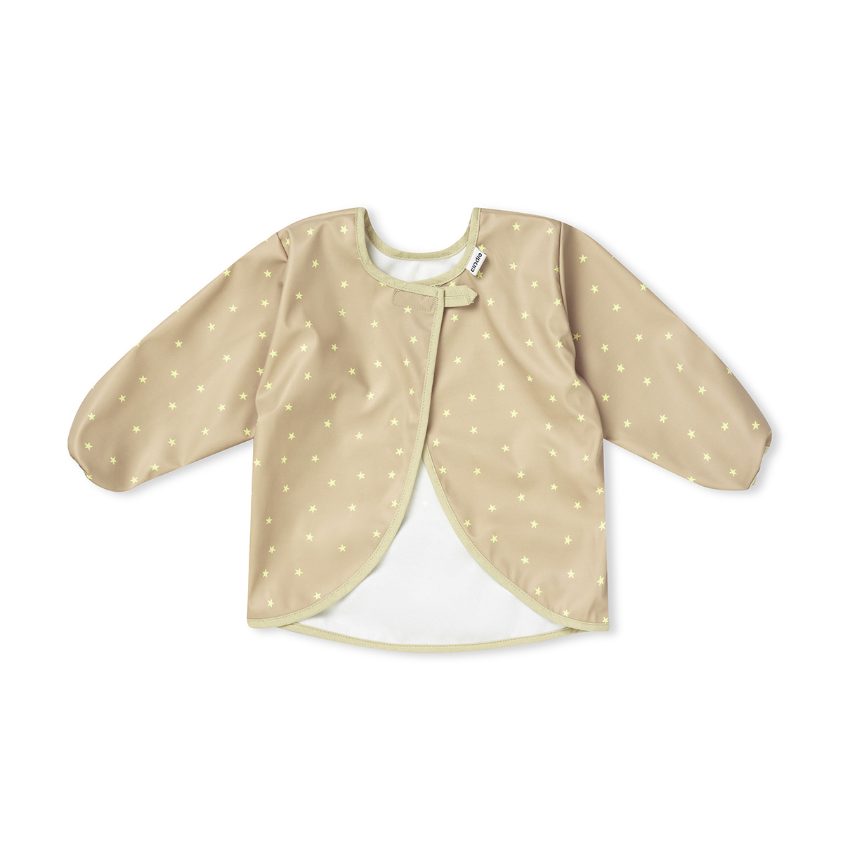  Bib with sleeves - Lemon Sprinkles