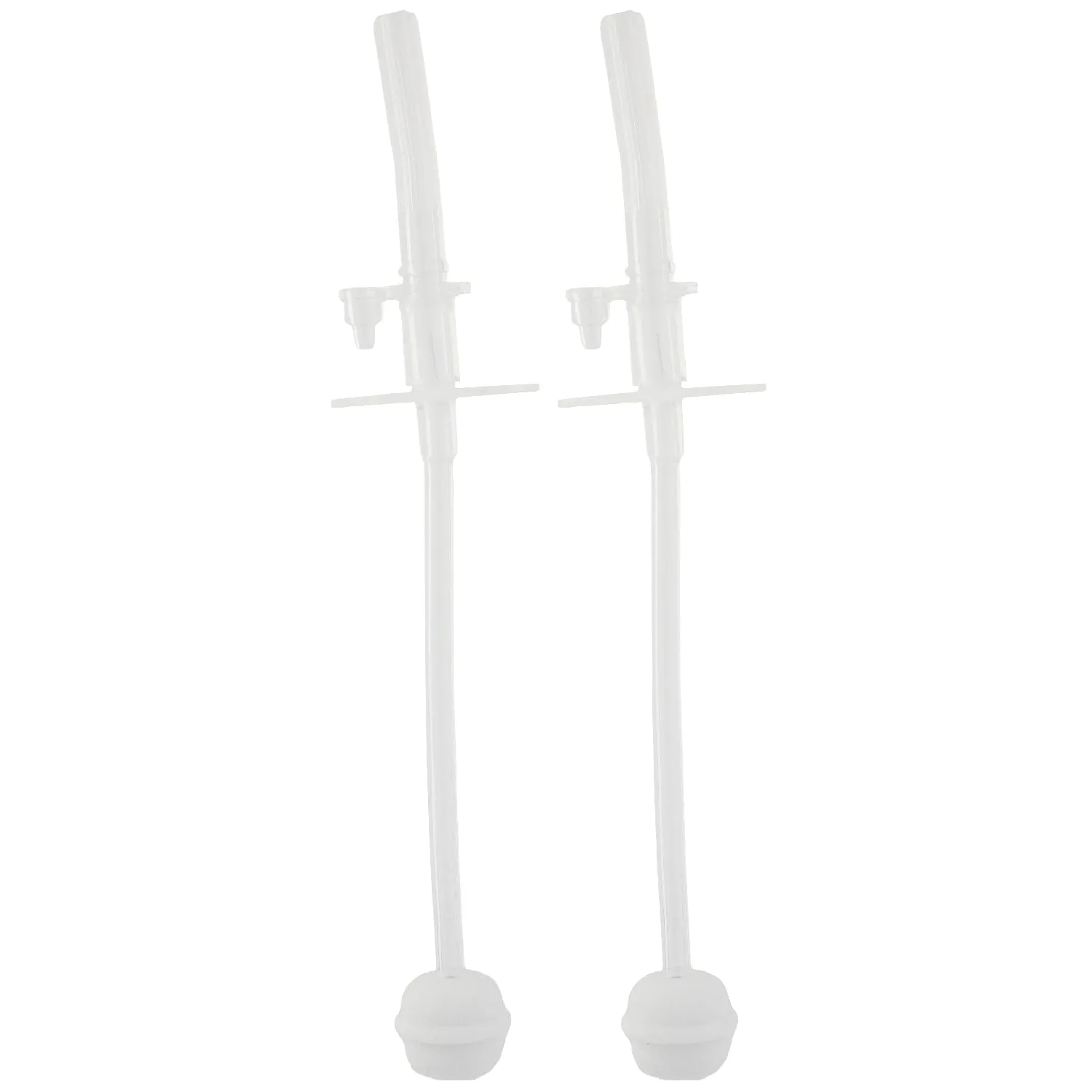 Dentistar replacement straws made of silicone in a set of 2 