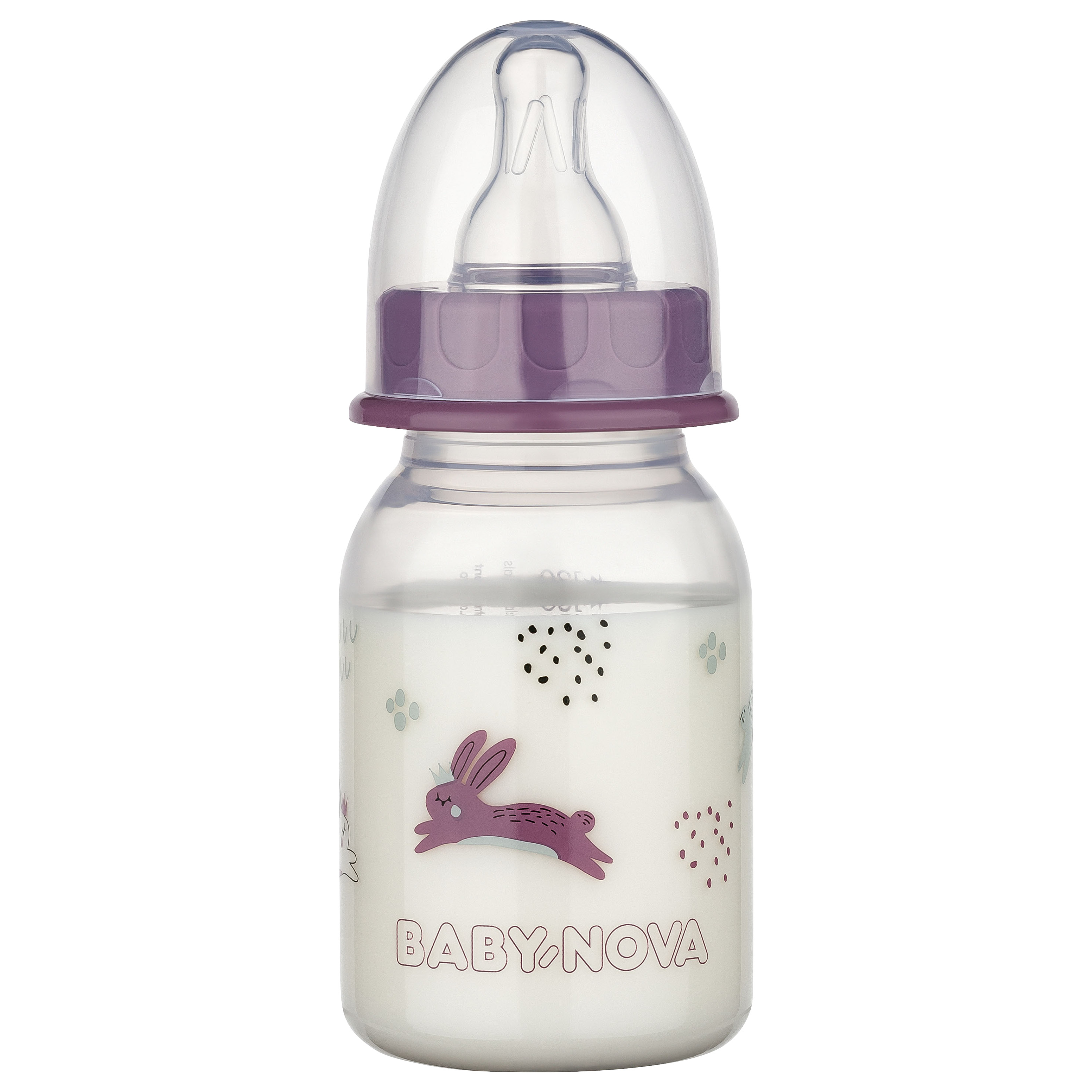 120 ml Standard Babyflasche - Hasen