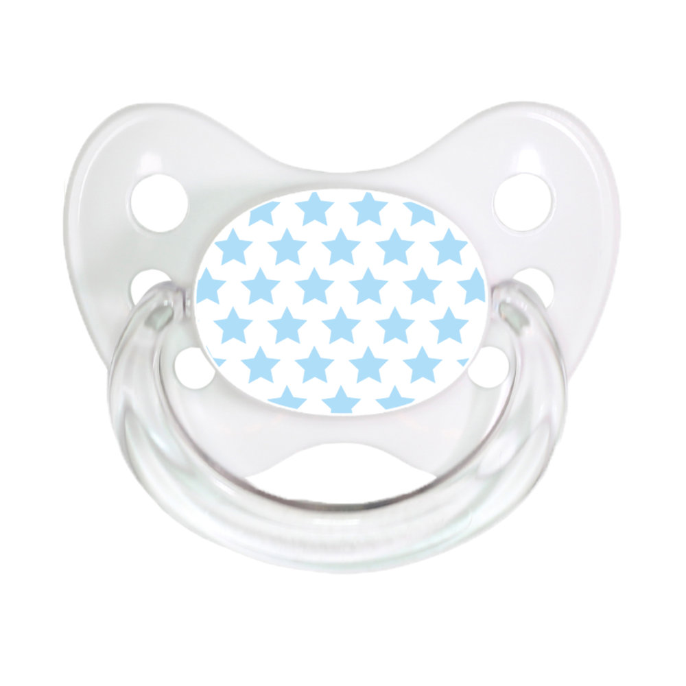 Soother Stars light blue