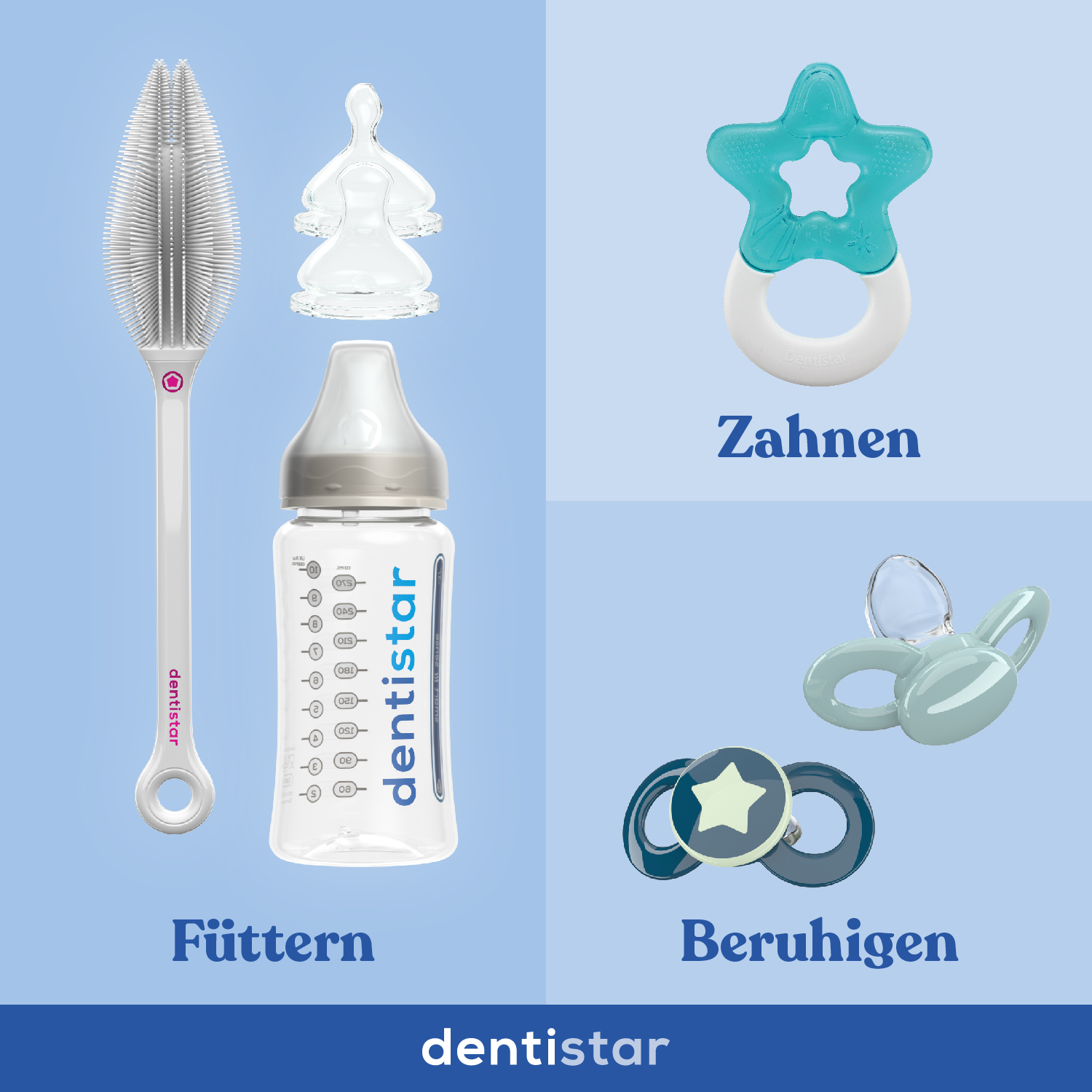 Dentistar Baby Geschenkset für Jungen