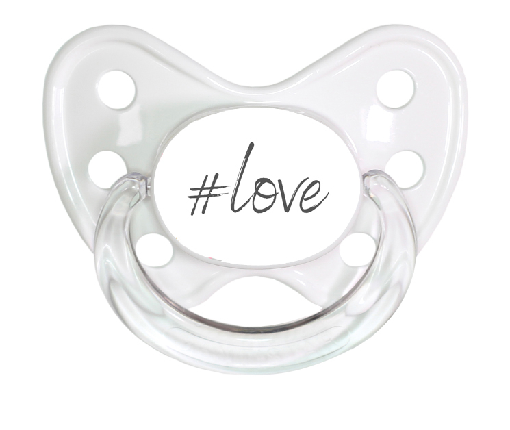 Soother Set size 3 Heart & Love