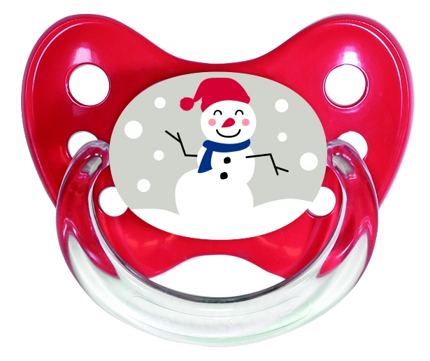 Soother Set Bear and Snowman
