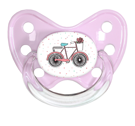 Soother Set size 3 Bicycle & Stars