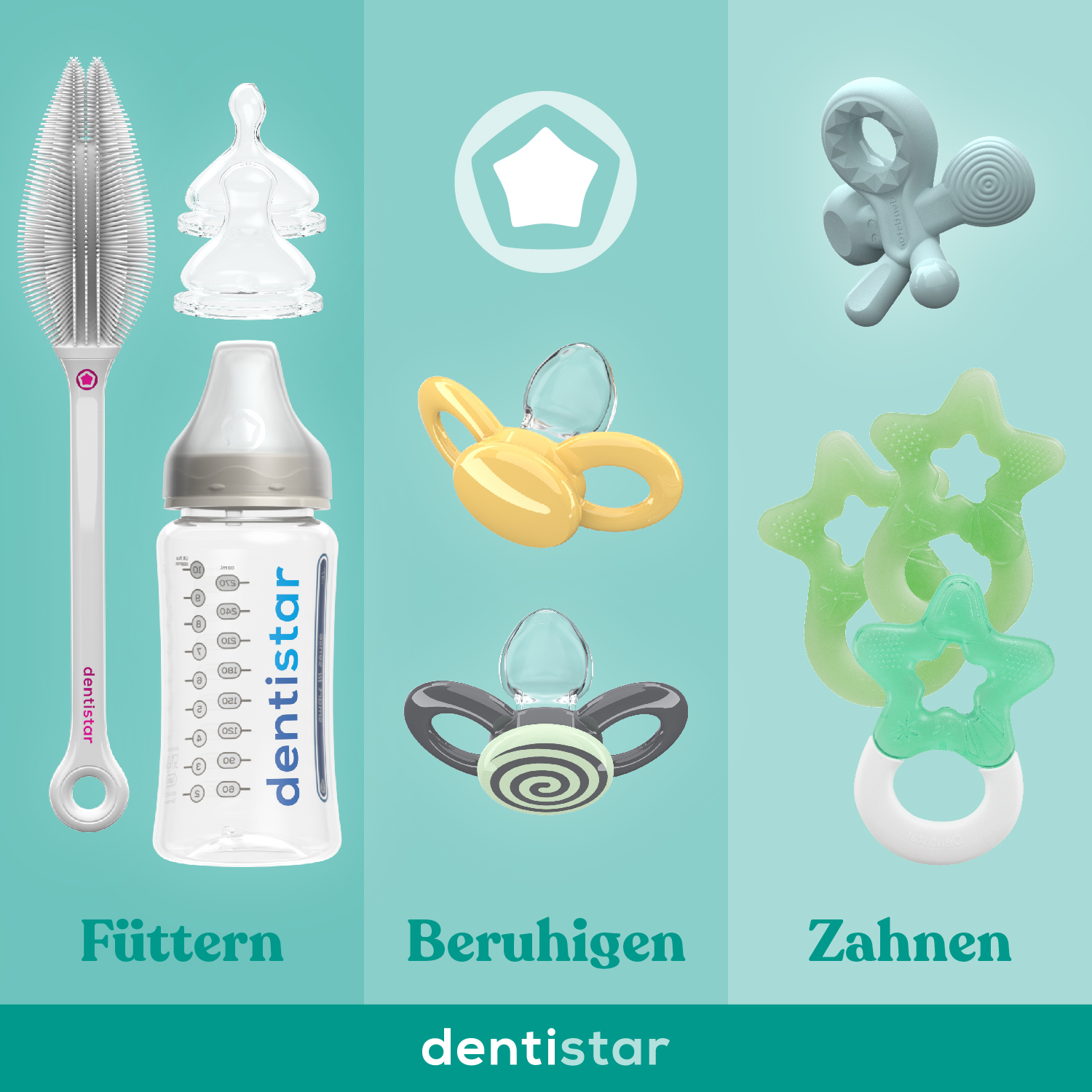 Dentistar Baby Gift Set (10 pieces) Uni