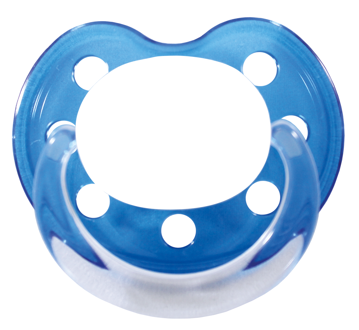 Schnuller Gestalten Baby Nova Farbe Dunkelblau Transparent Grosse Grosse 3 18 M