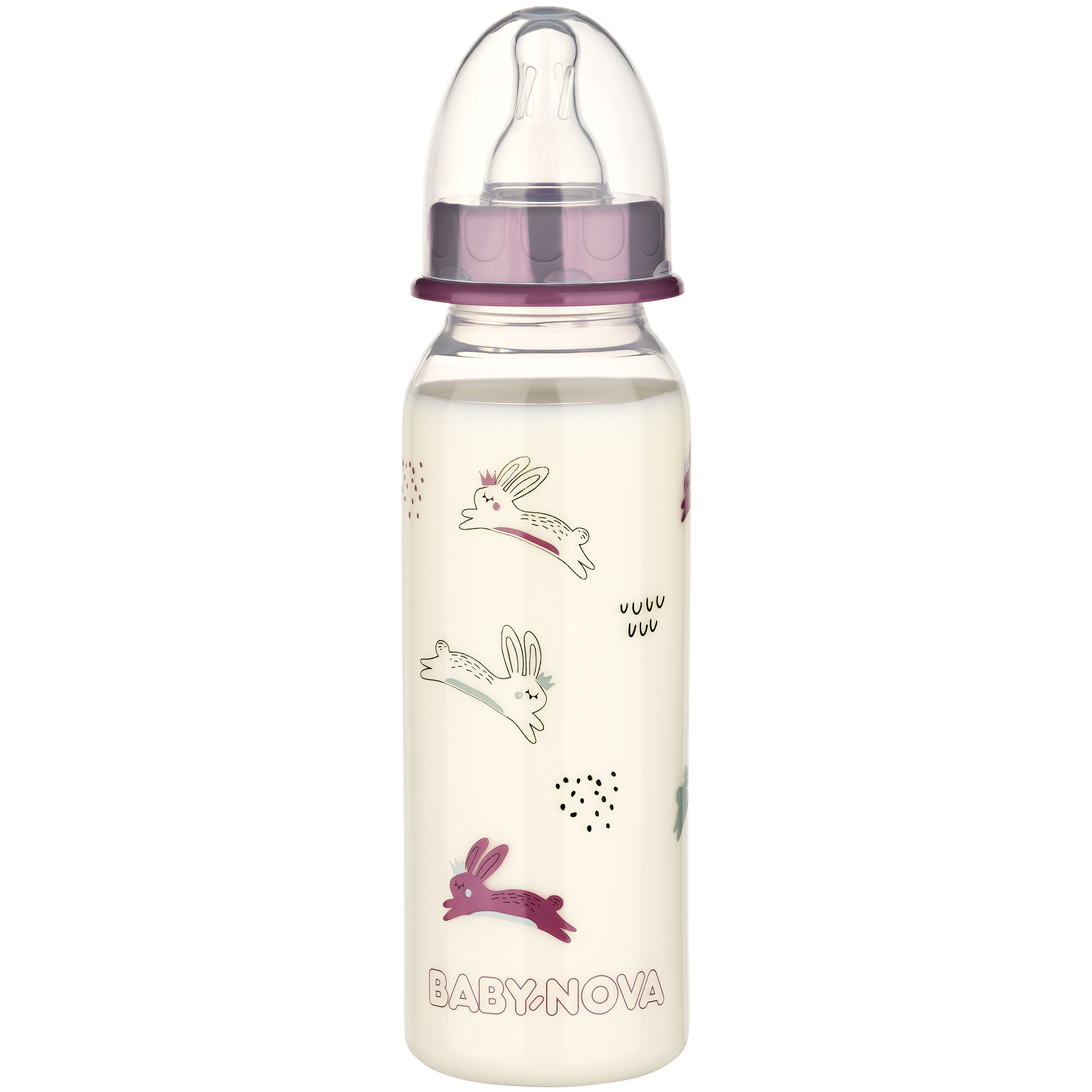 240 ml Standard Babyflasche - Hasen