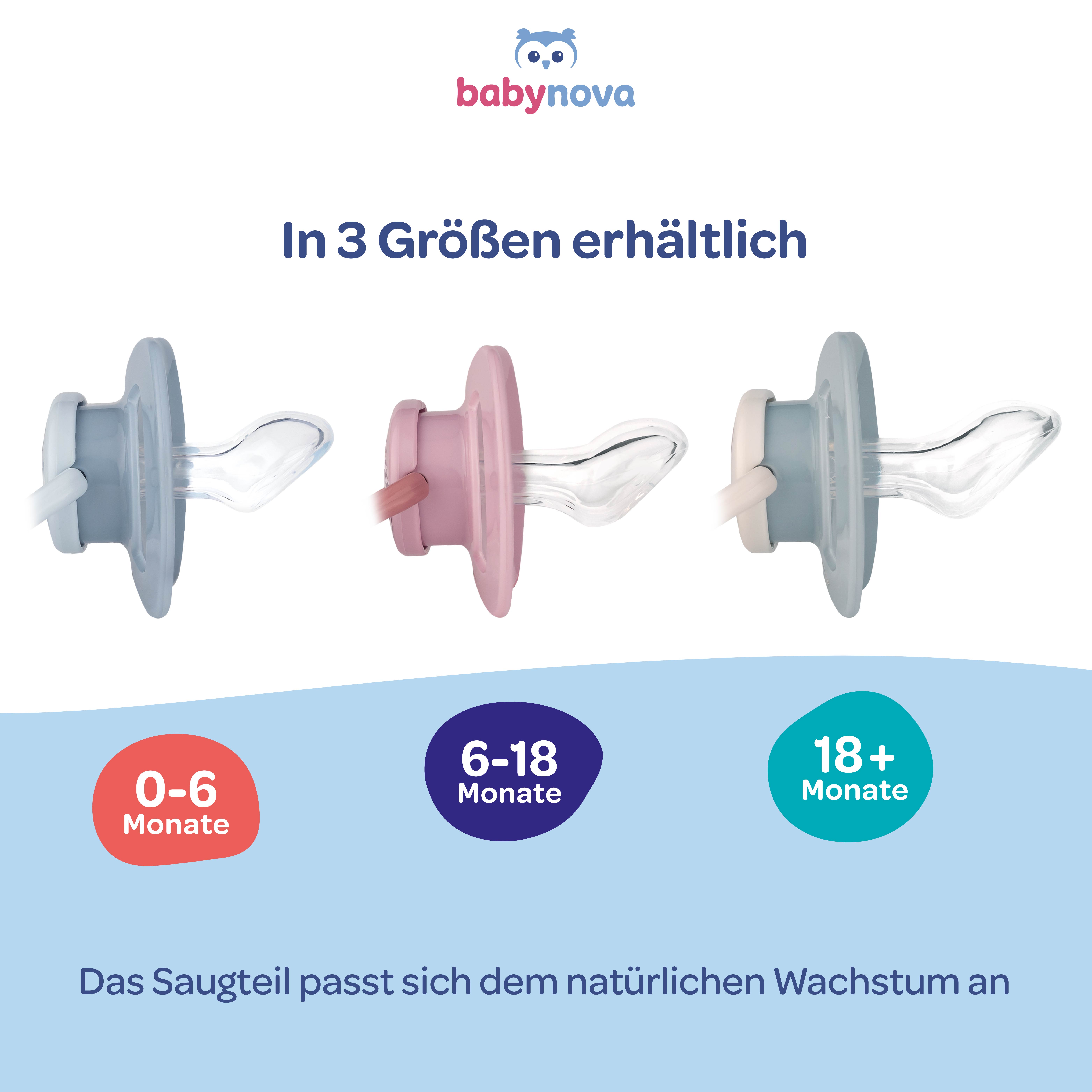 Schnuller Set Katze & Hund Gr. 3