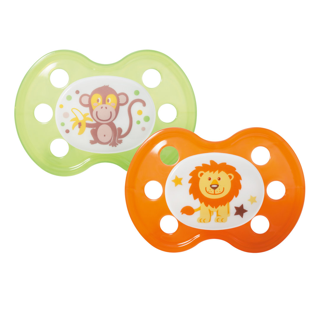 Soother Set Lion & Monkey size 1