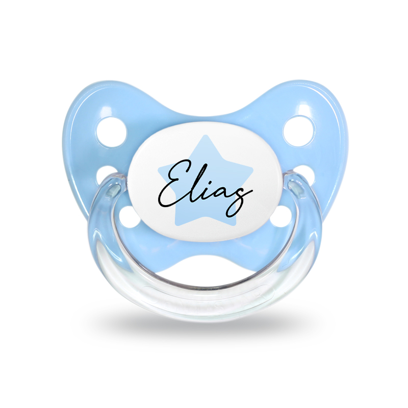 Namensschnuller 2er Set Elias Gr. 1 Namensschnuller 2er Set Elias Gr. 1