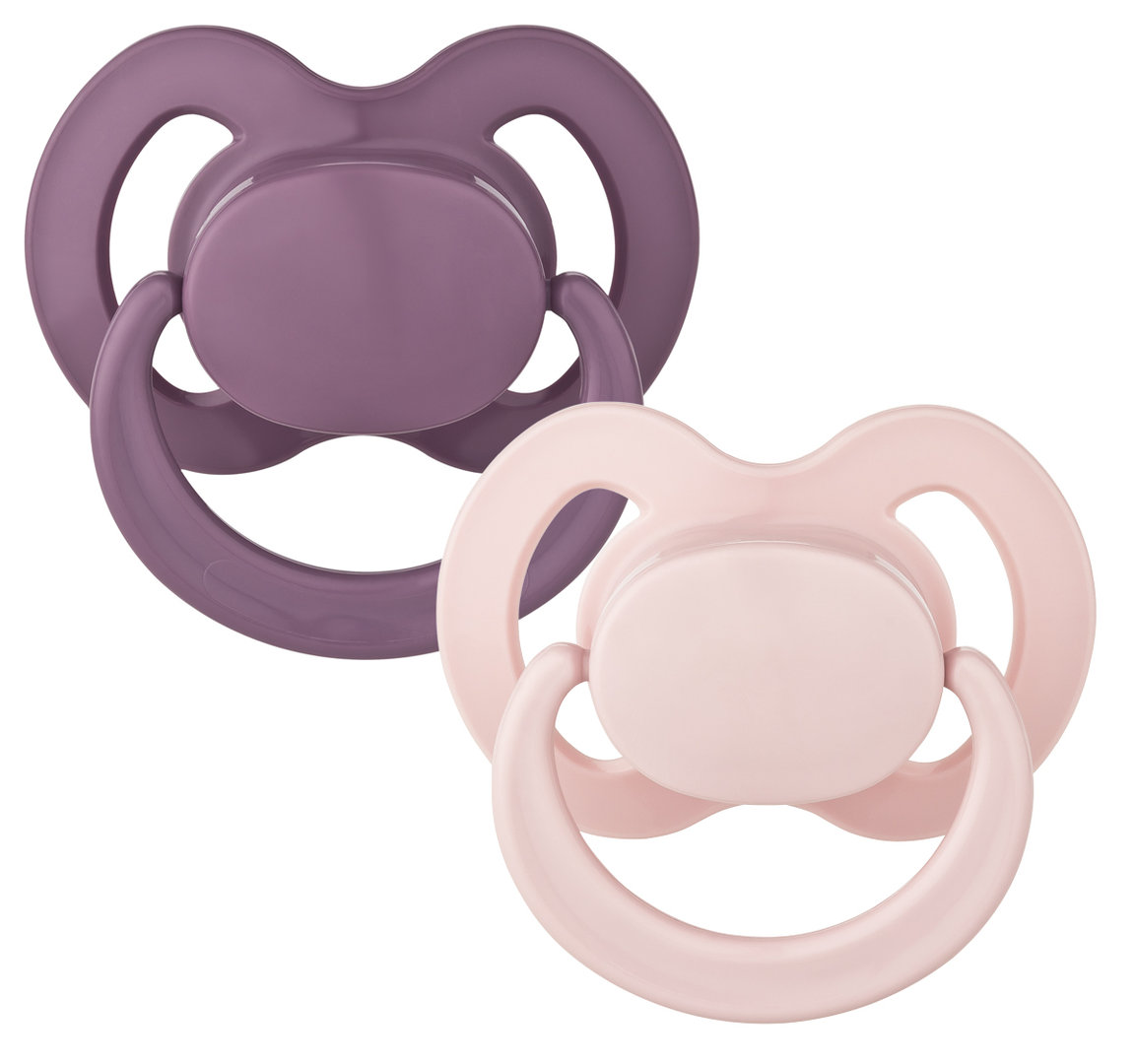 Soother Set Pink & Purple