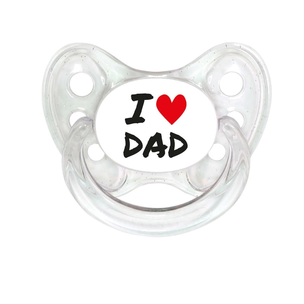 Soother I love Dad transaprent