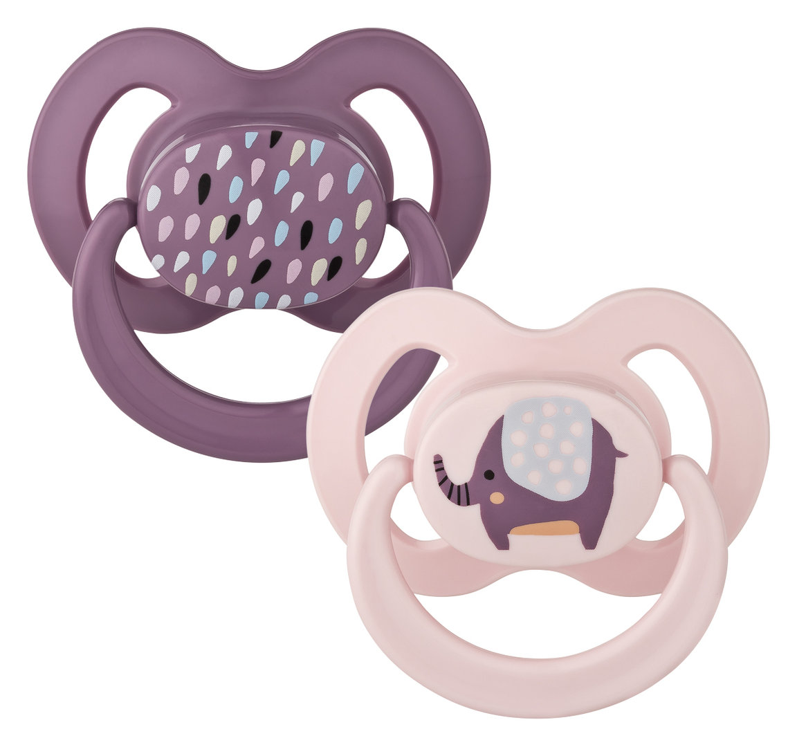 Soother Set size 1 Drops & Elephant