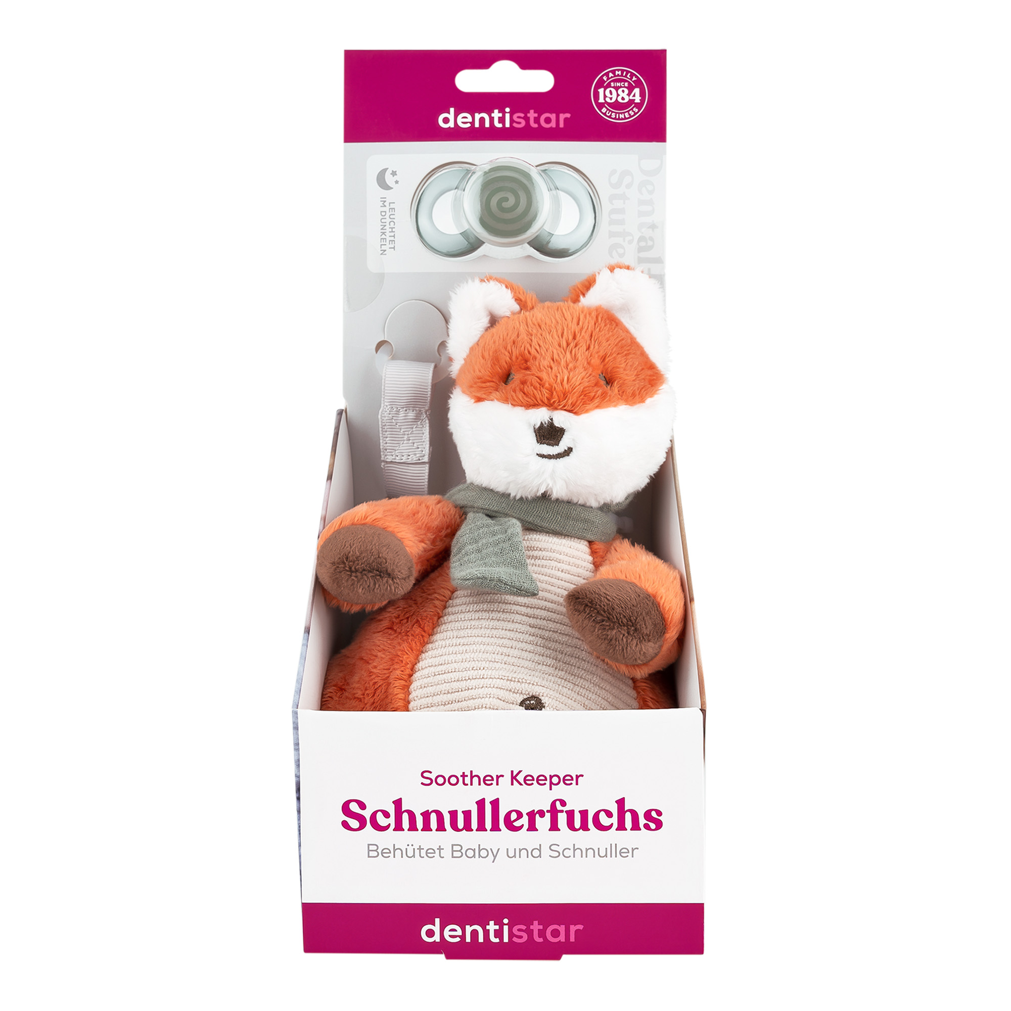 Dentistar Schnullertier Fuchs