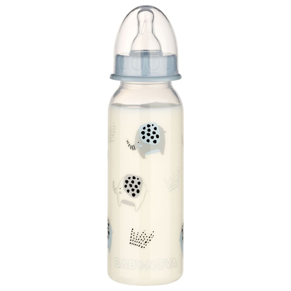 Babyflasche mit Elefanten Motiv