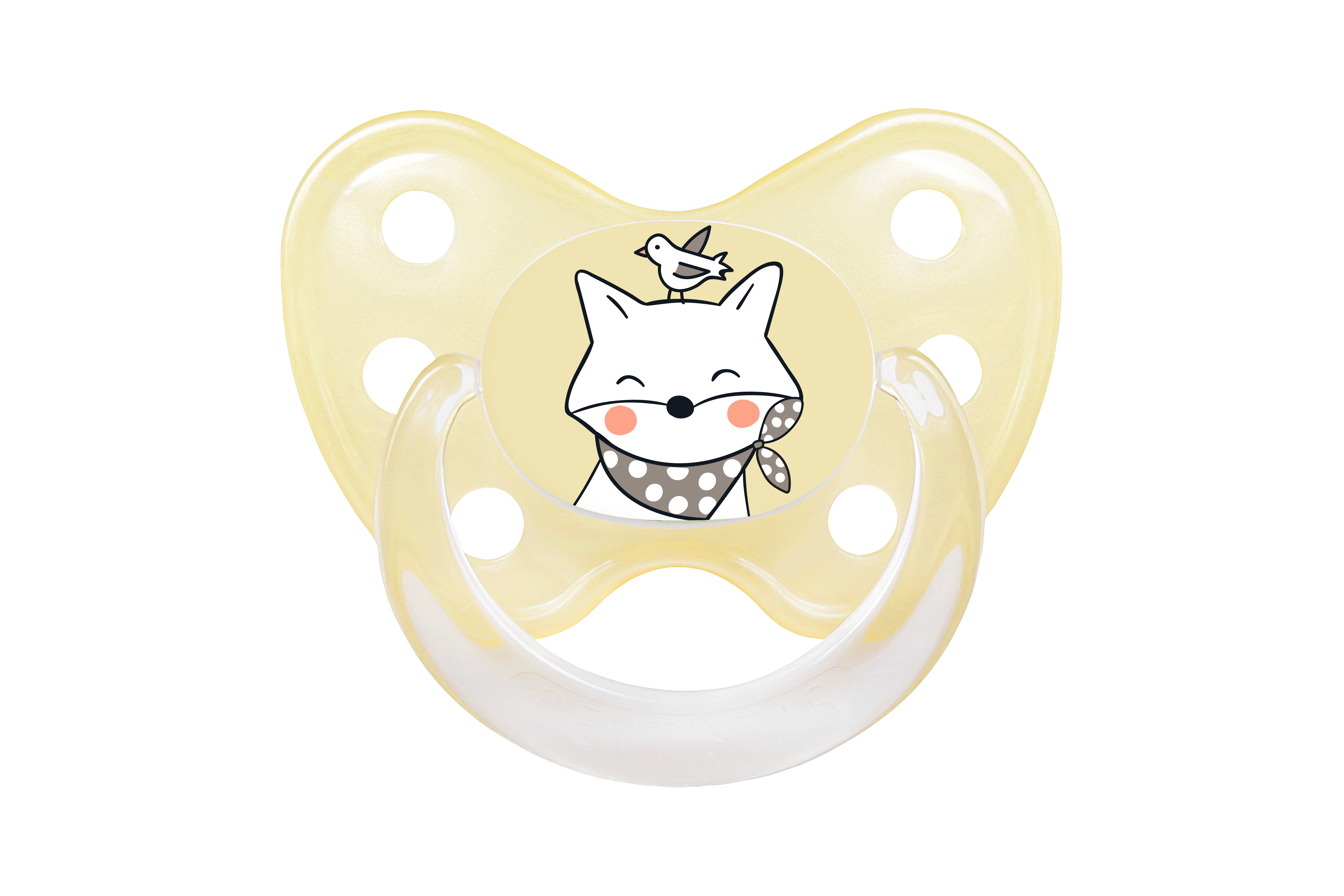Soother set Penguin and Fox size 3