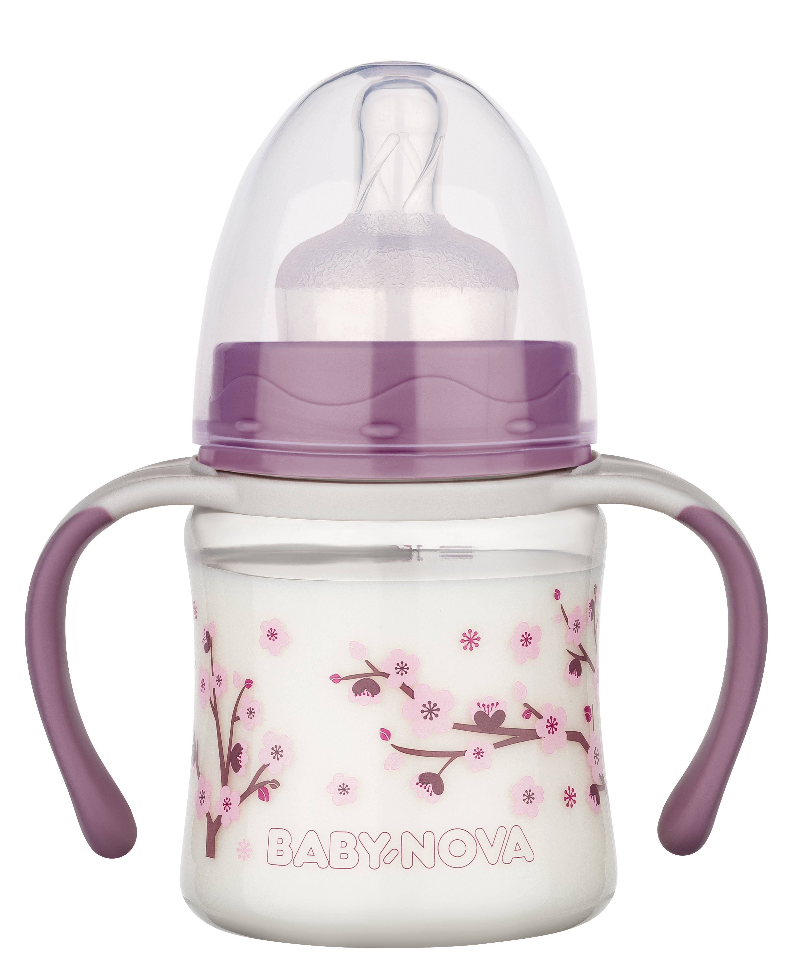 Trainer bottle 150ml wideneck cherry blossom