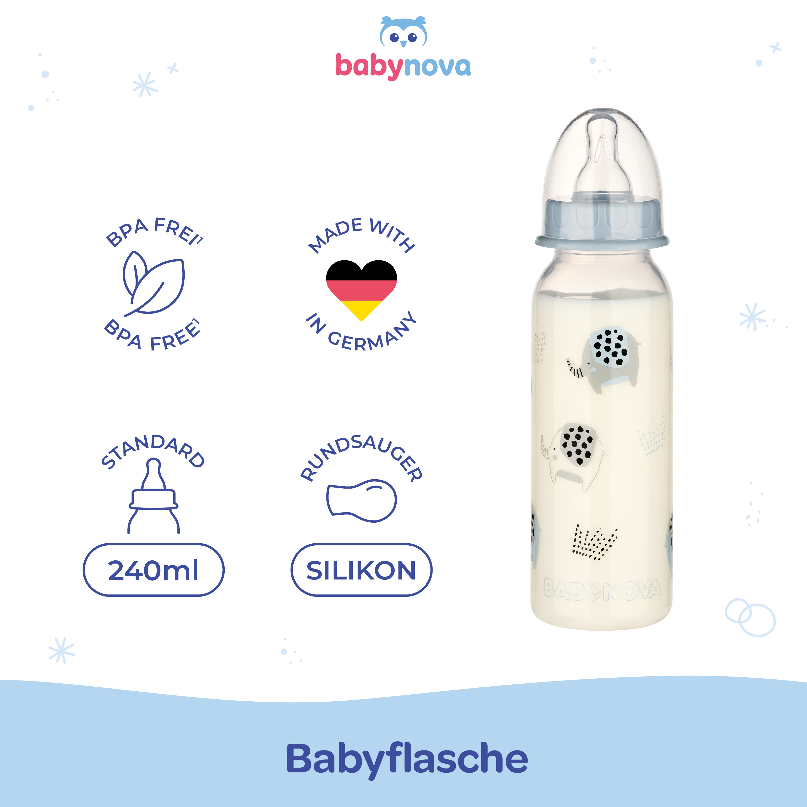 Feeding Bottle Elephants 240ml