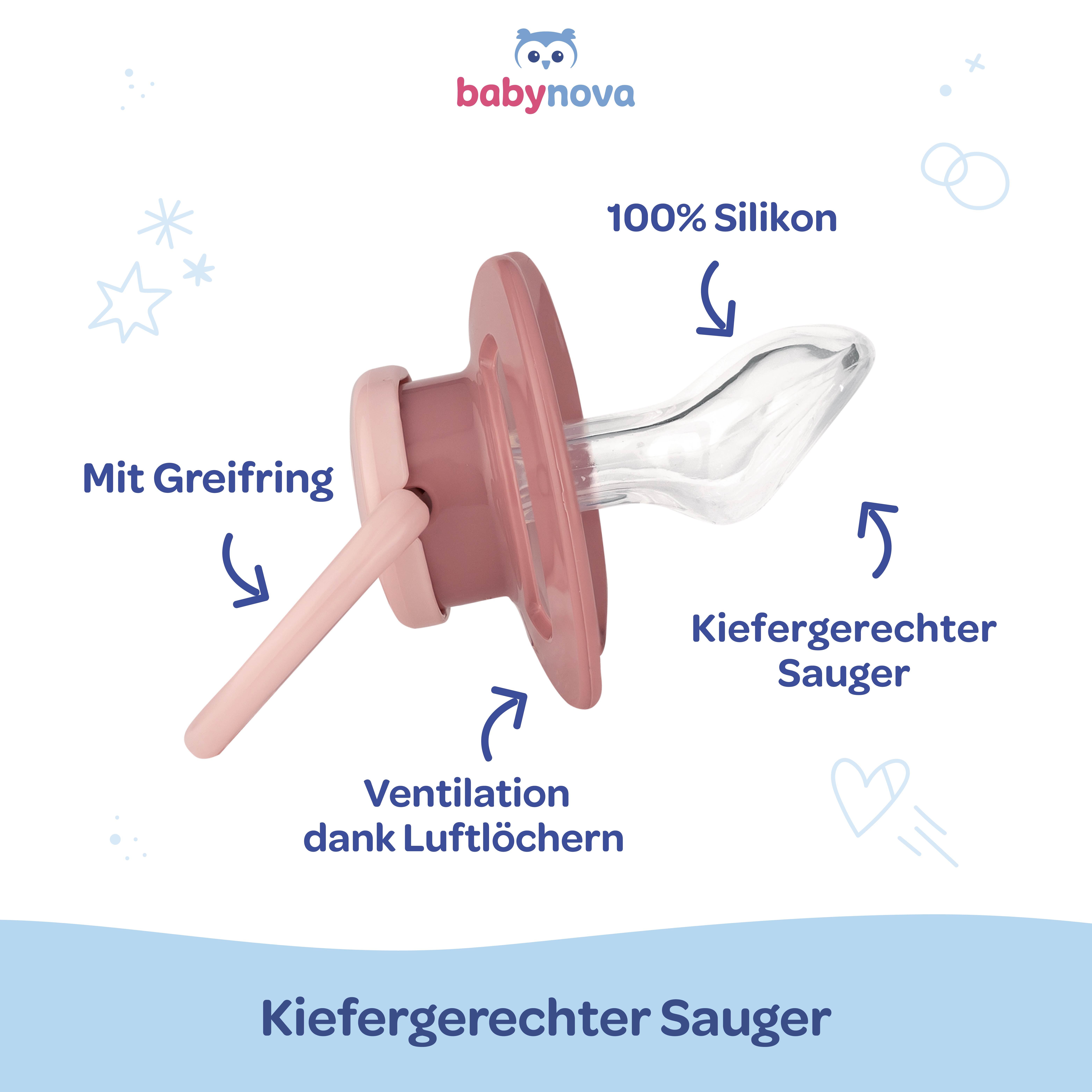 Schnuller Set Katze & Hund Gr. 3