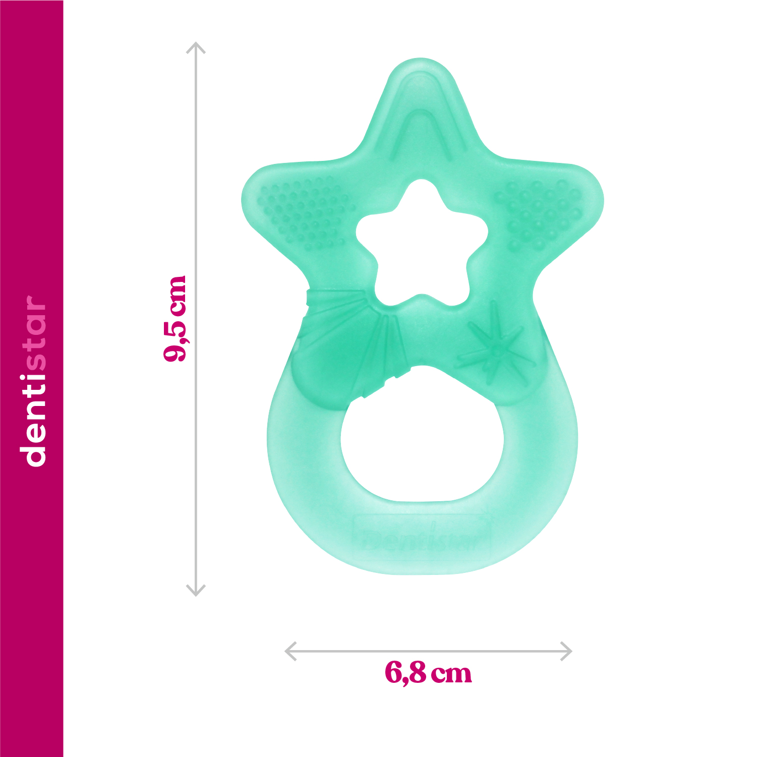 Star Teether - Turquoise