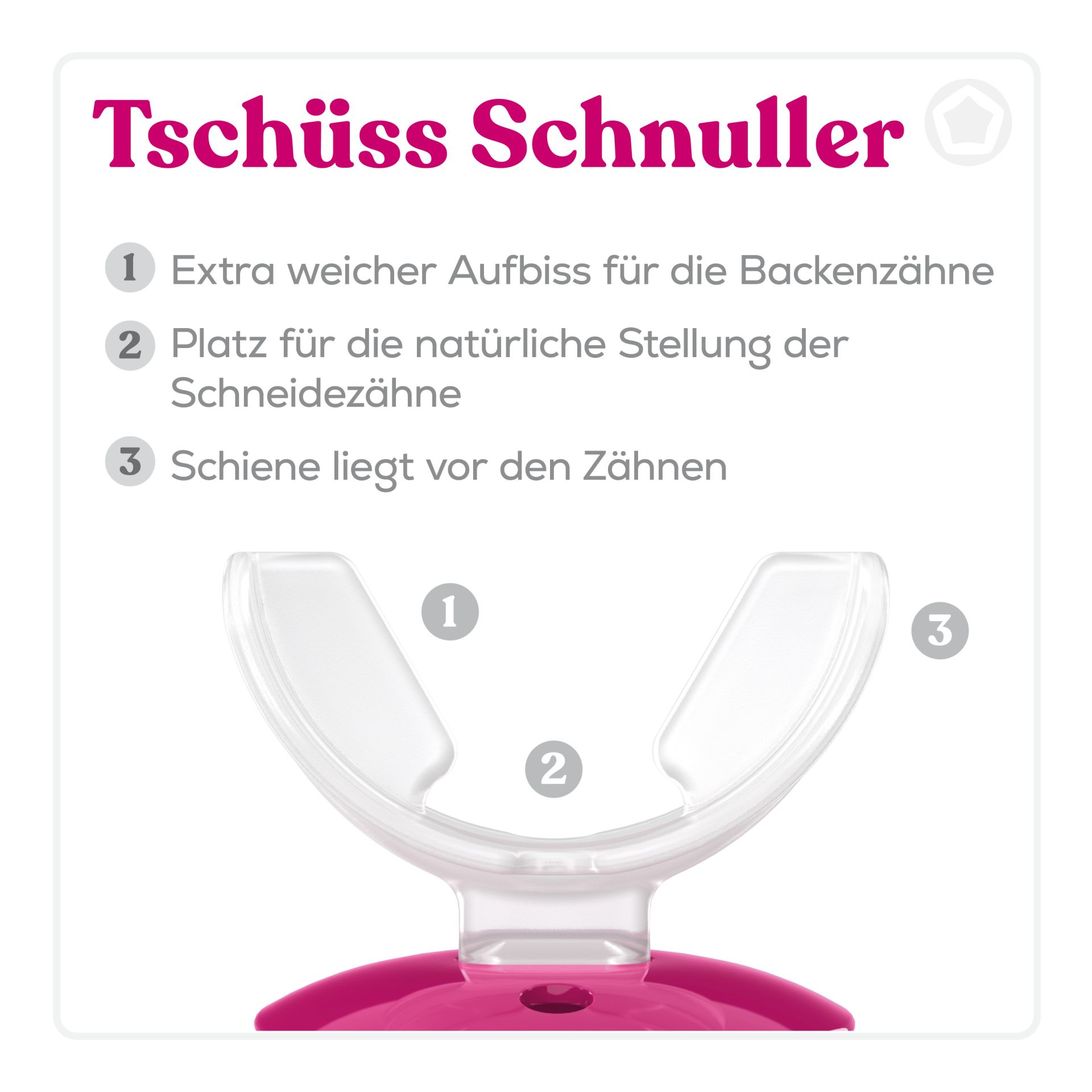 Stoppi Entwöhnungssauger in blau